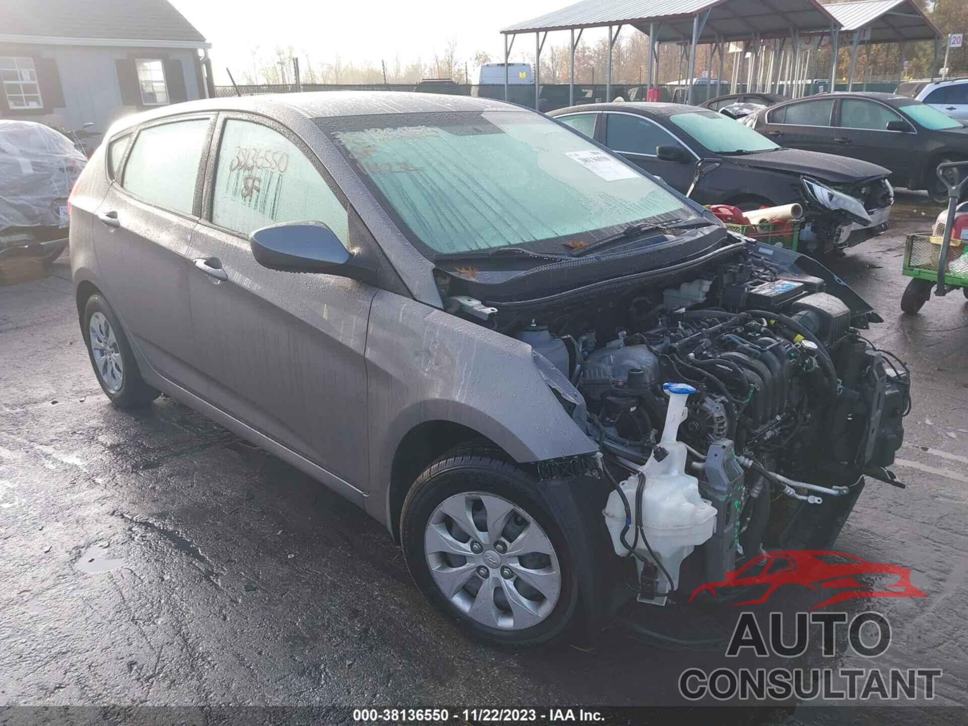 HYUNDAI ACCENT 2015 - KMHCT5AE9FU215563