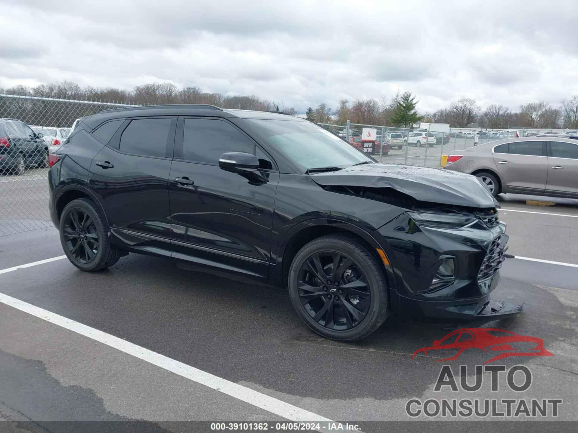 CHEVROLET BLAZER 2021 - 3GNKBERS8MS580561