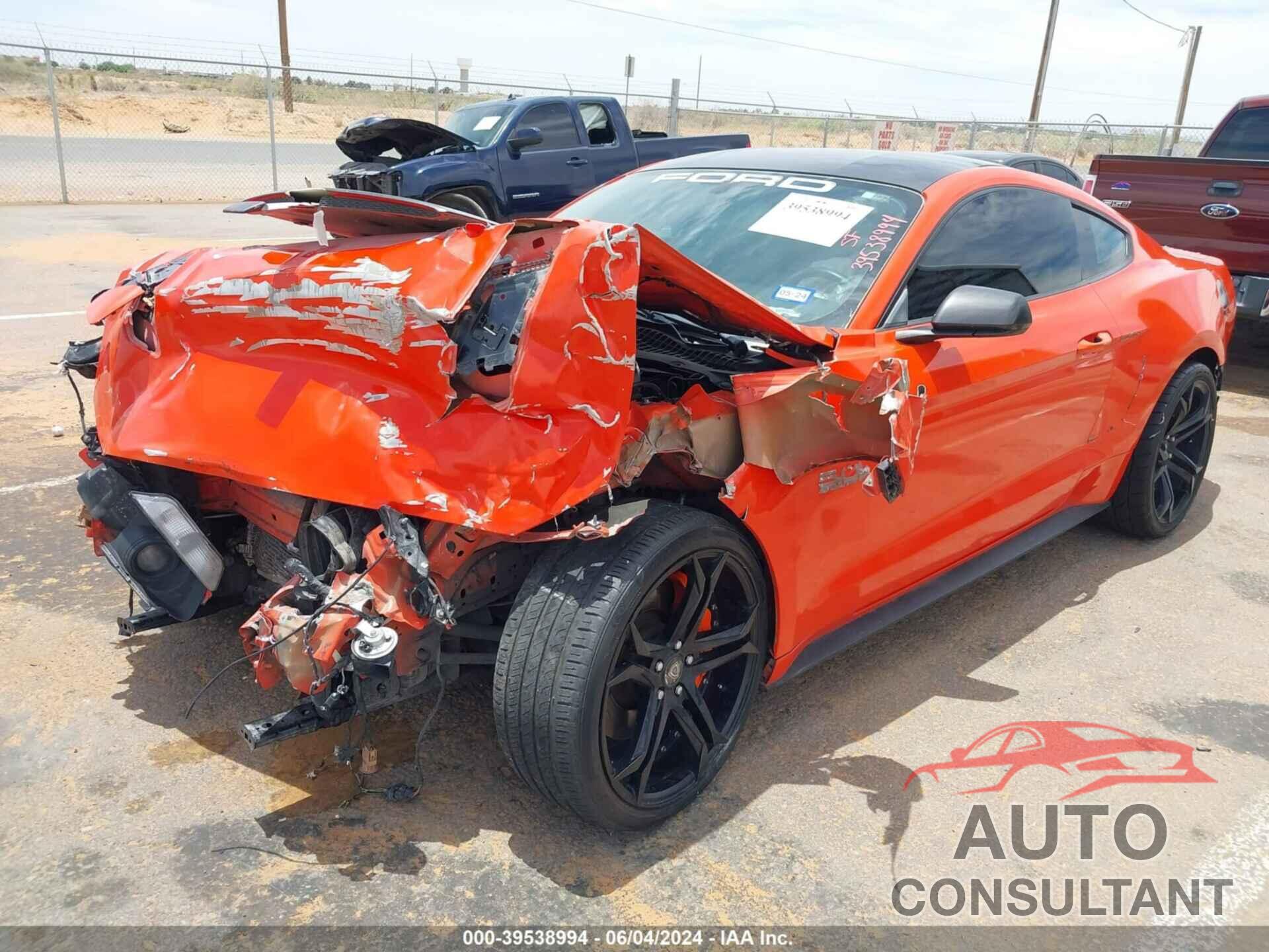FORD MUSTANG 2016 - 1FA6P8CF1G5310326