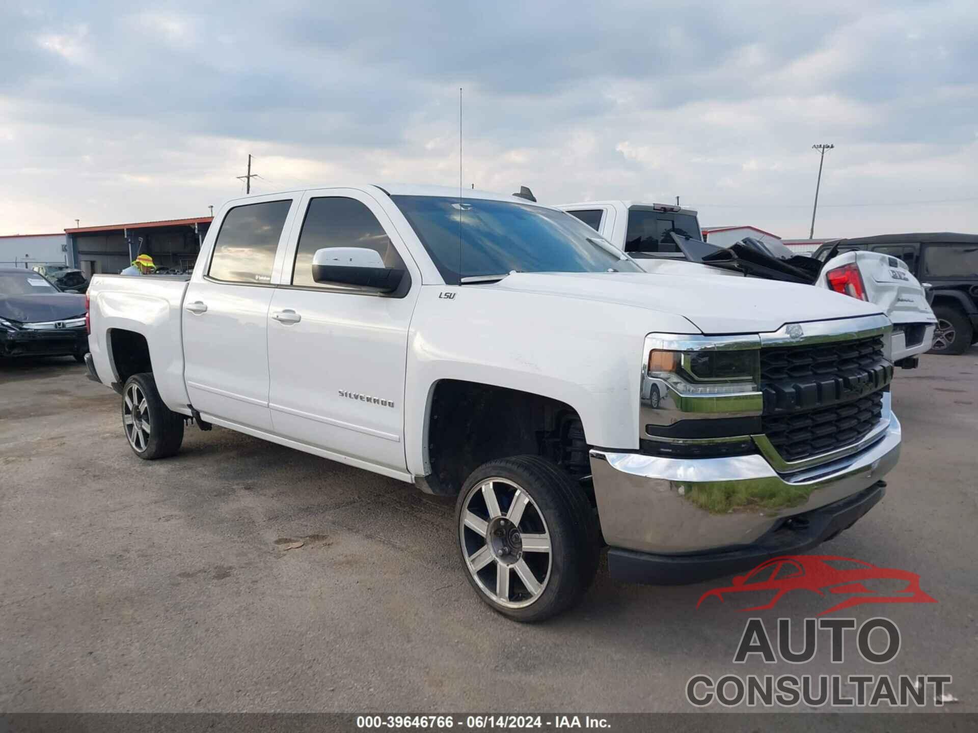 CHEVROLET SILVERADO 1500 2016 - 3GCUKREC5GG333318