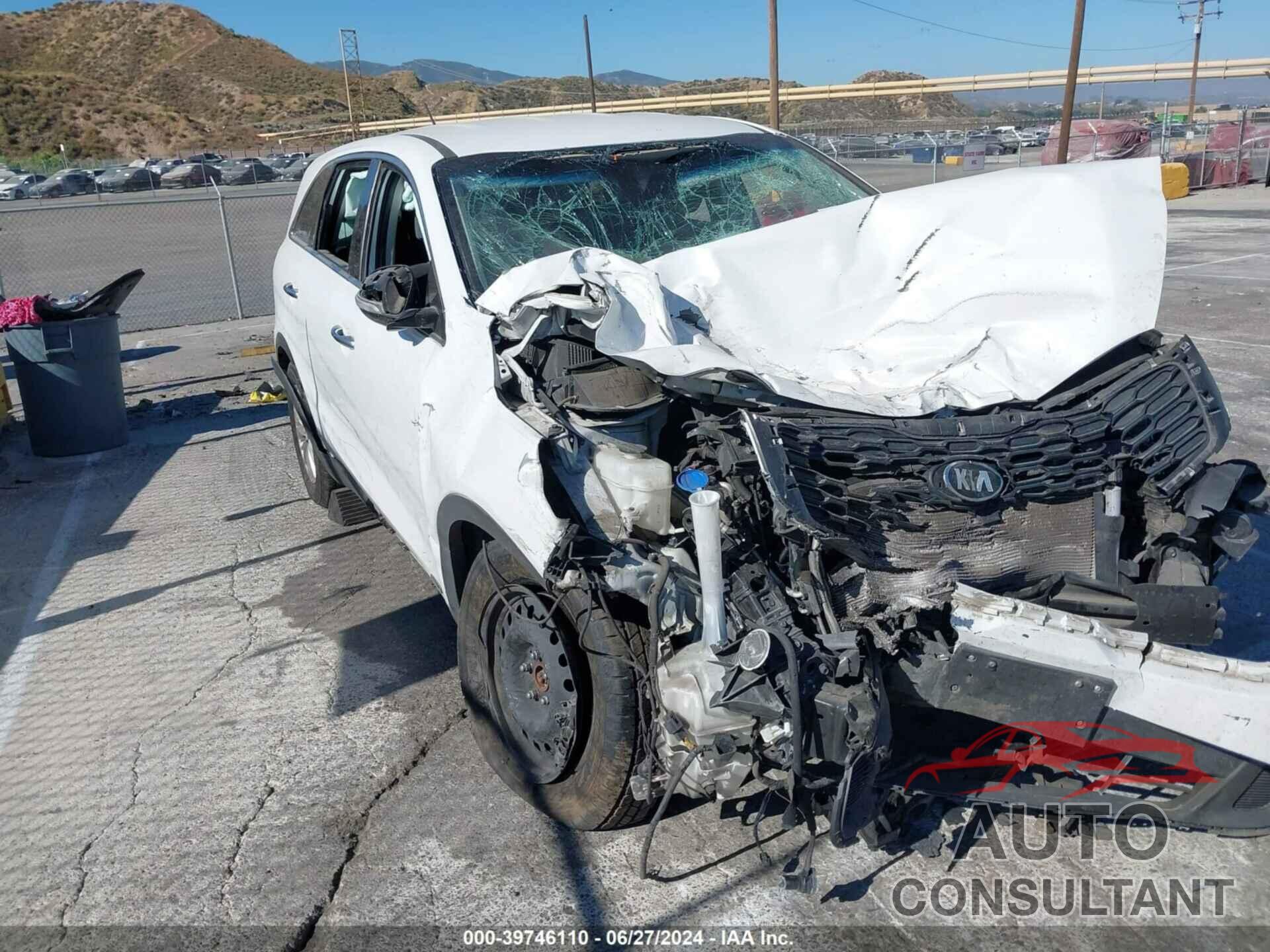 KIA SORENTO 2019 - 5XYPGDA51KG463614