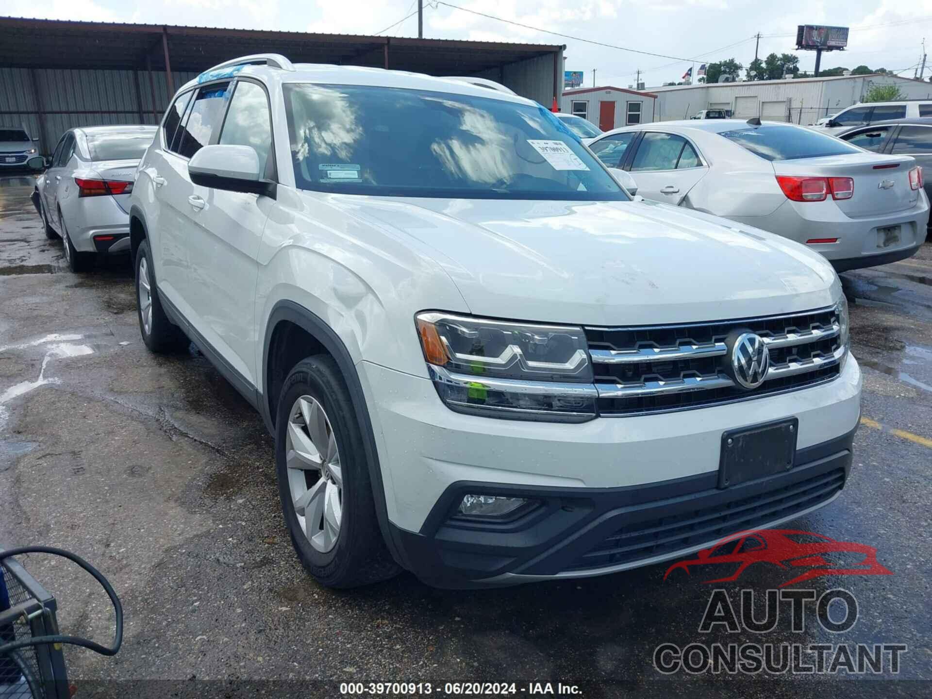 VOLKSWAGEN ATLAS 2019 - 1V2UR2CA9KC568223