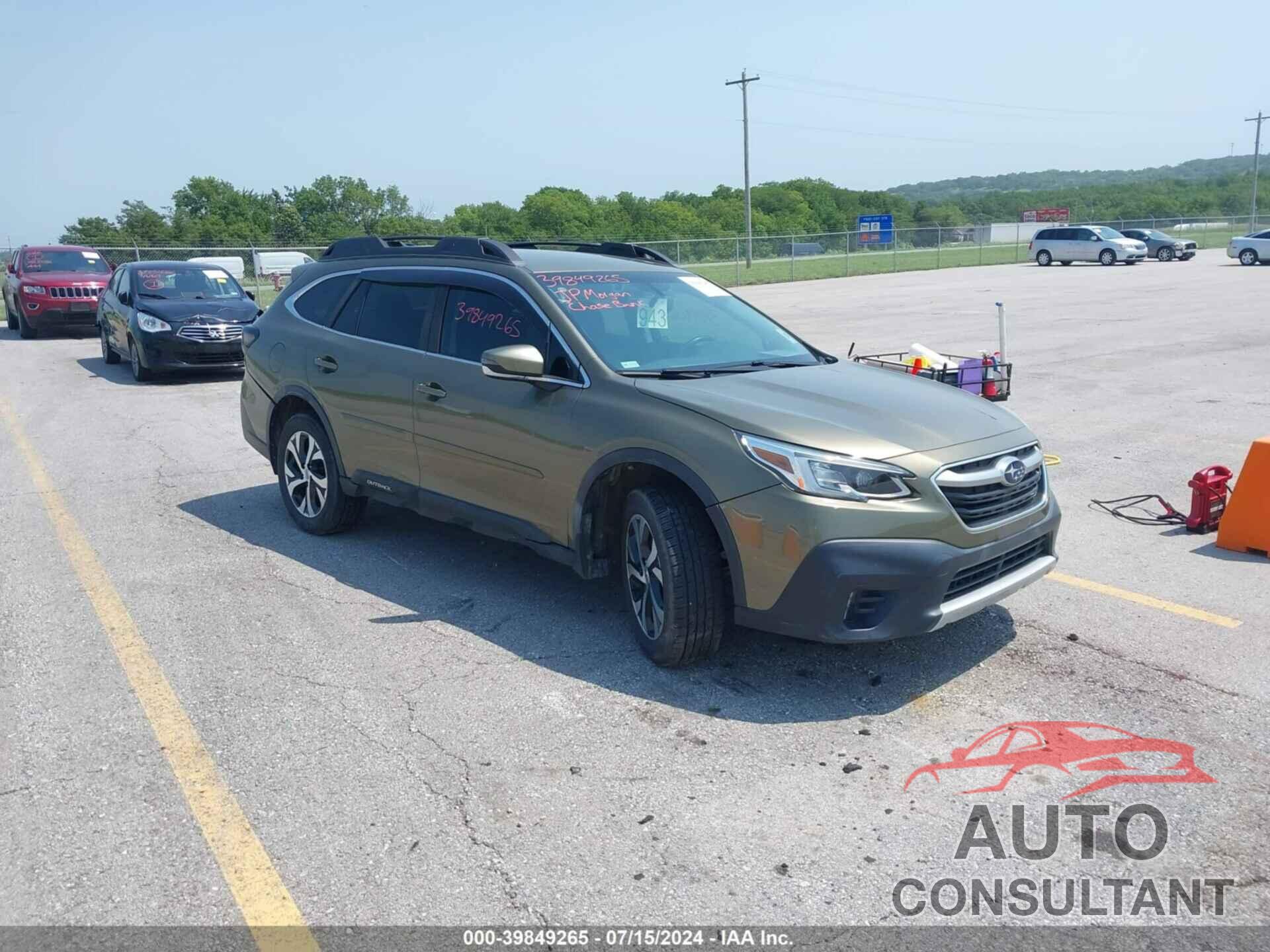 SUBARU OUTBACK 2020 - 4S4BTALC2L3118402