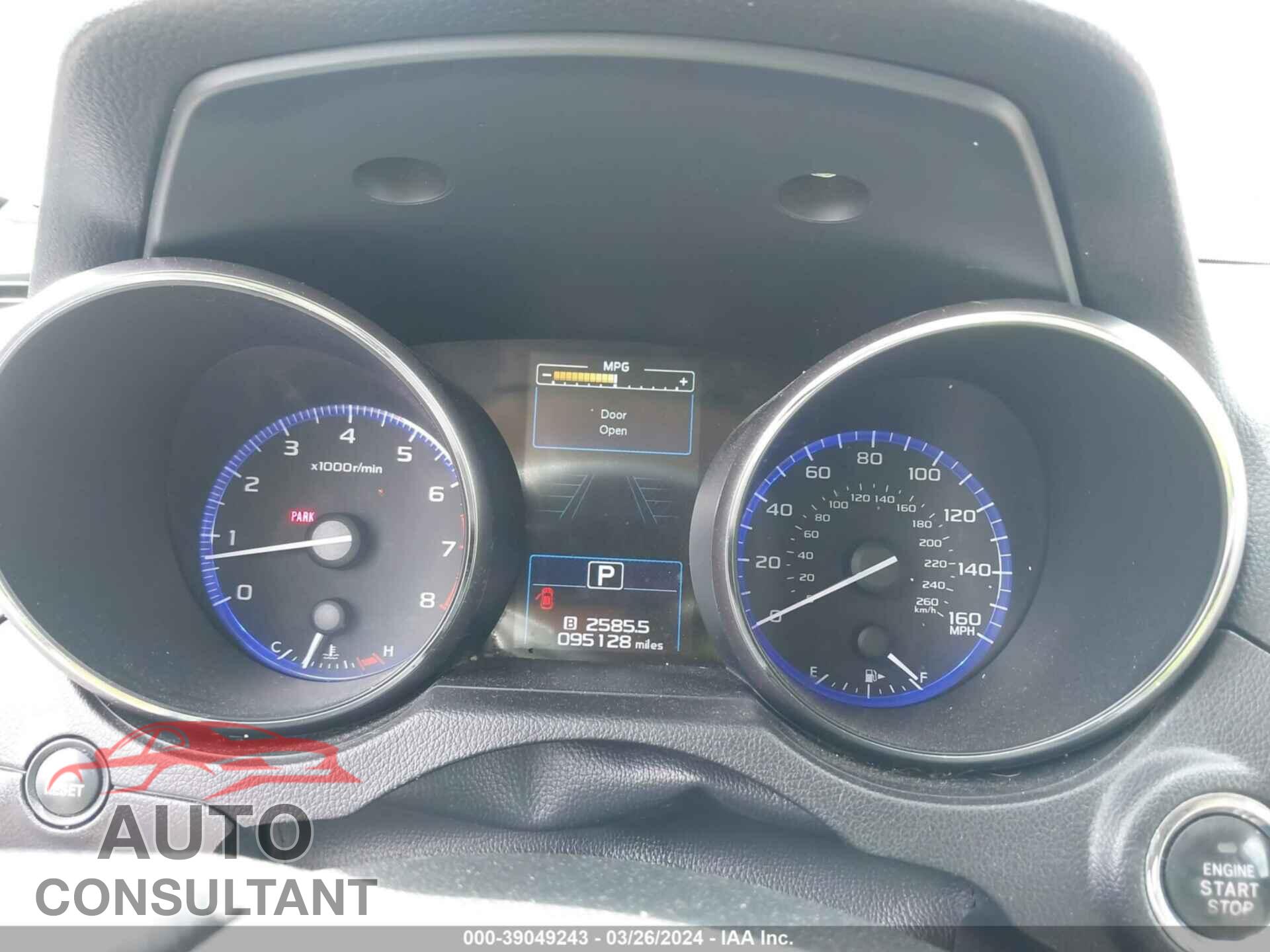 SUBARU OUTBACK 2016 - 4S4BSENC2G3253019