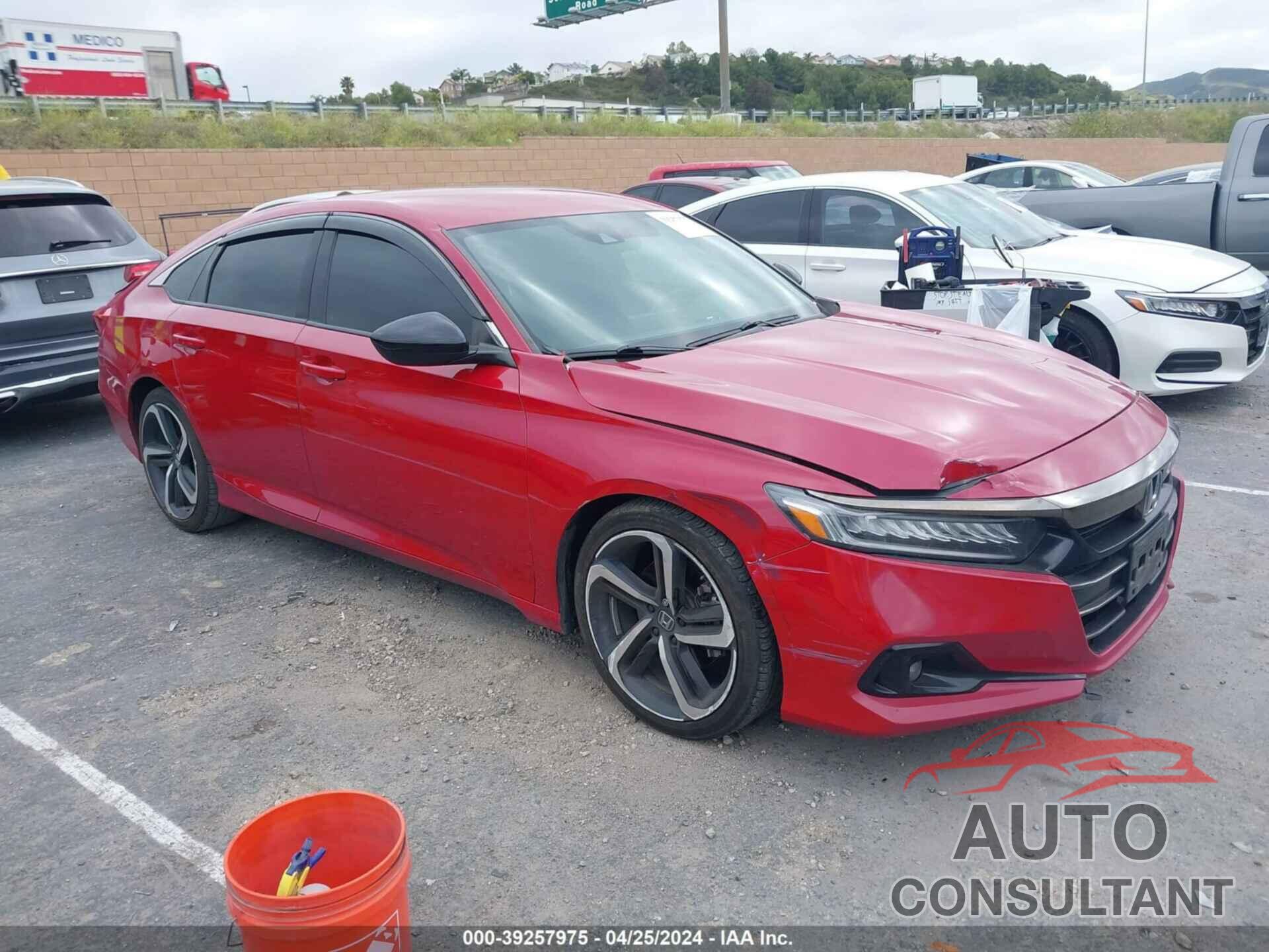 HONDA ACCORD 2021 - 1HGCV1F35MA029095