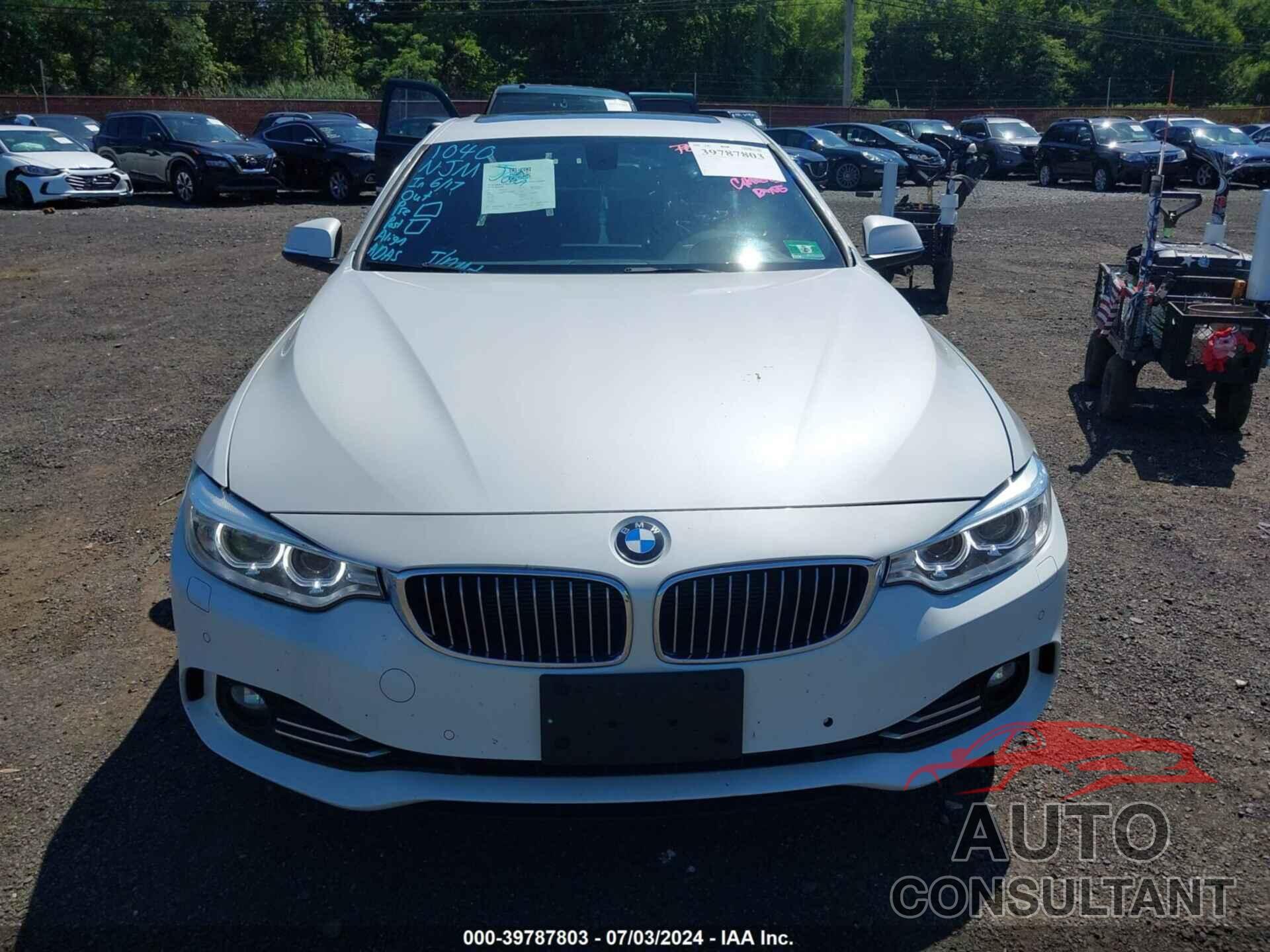 BMW 428I GRAN COUPE 2016 - WBA4C9C54GG138742