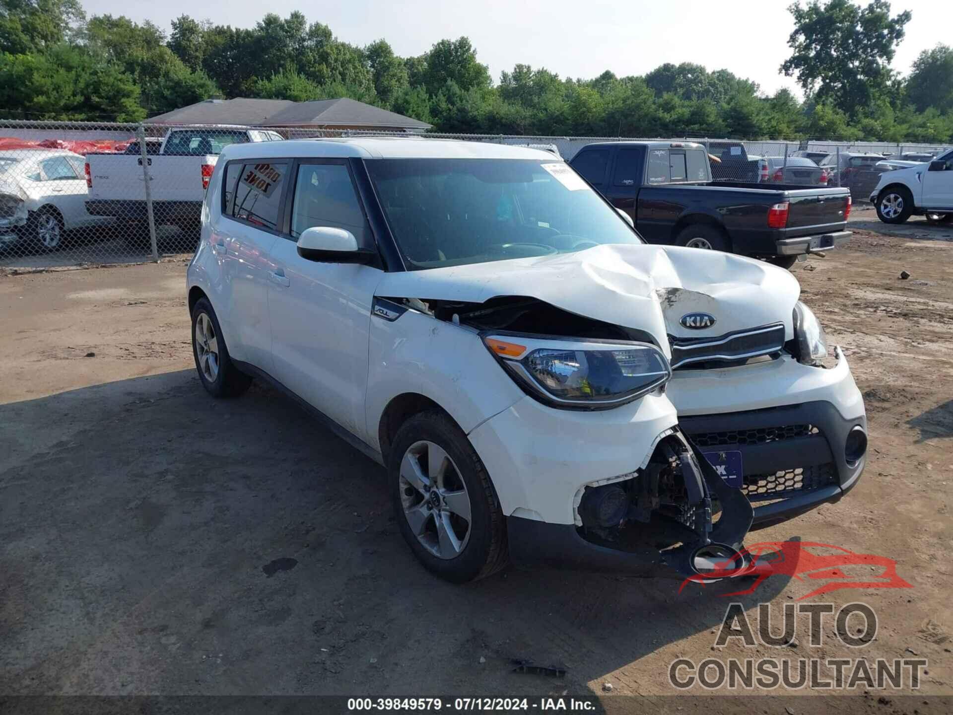 KIA SOUL 2019 - KNDJN2A29K7918650