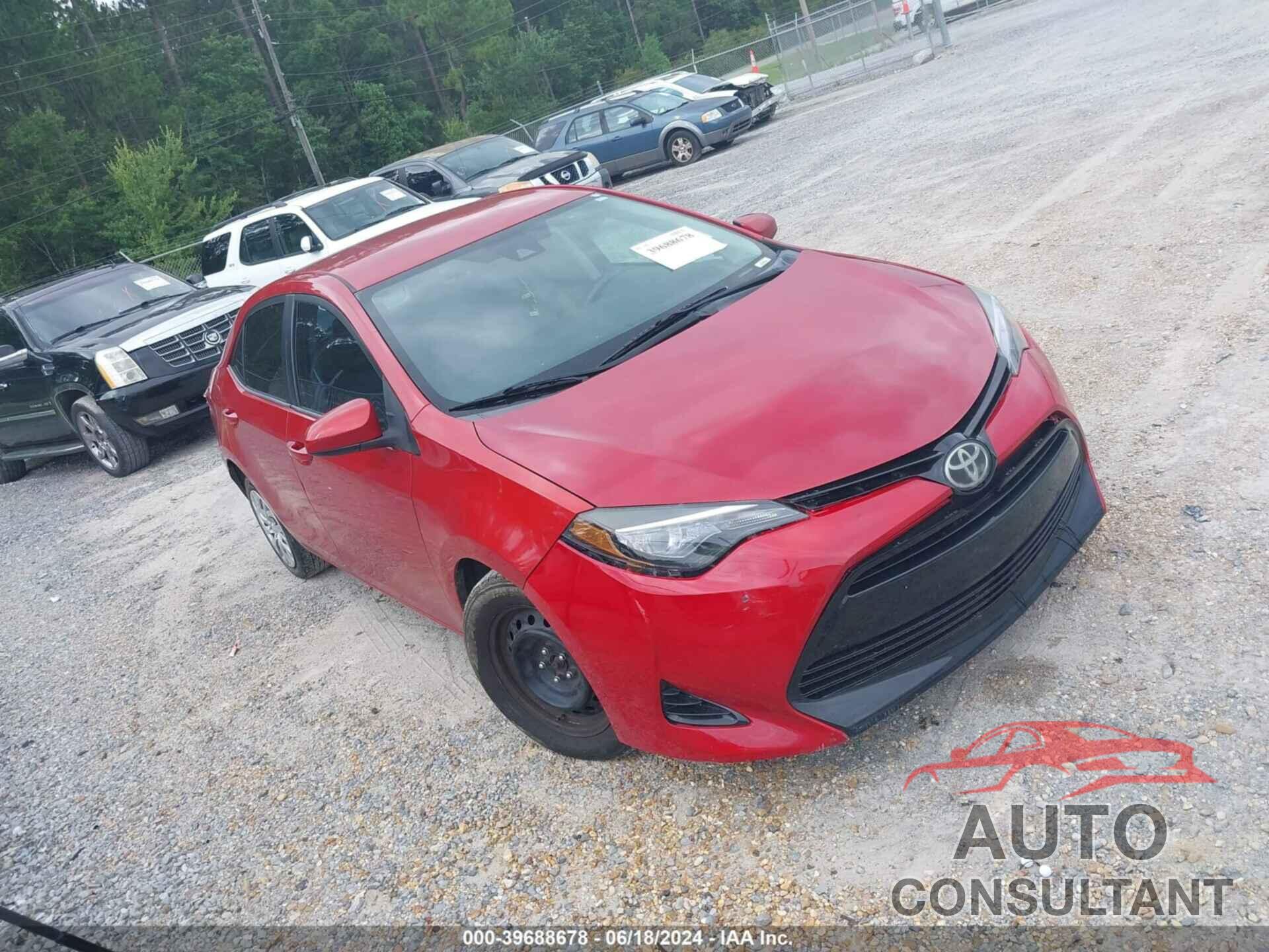 TOYOTA COROLLA 2017 - 5YFBURHE2HP648667