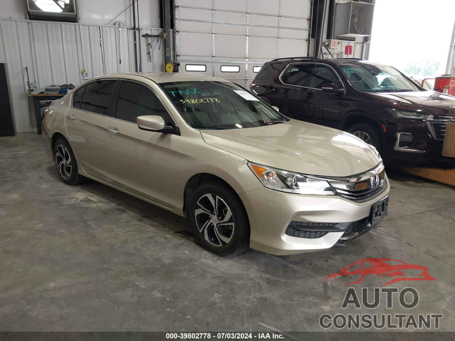 HONDA ACCORD 2017 - 1HGCR2F31HA247826