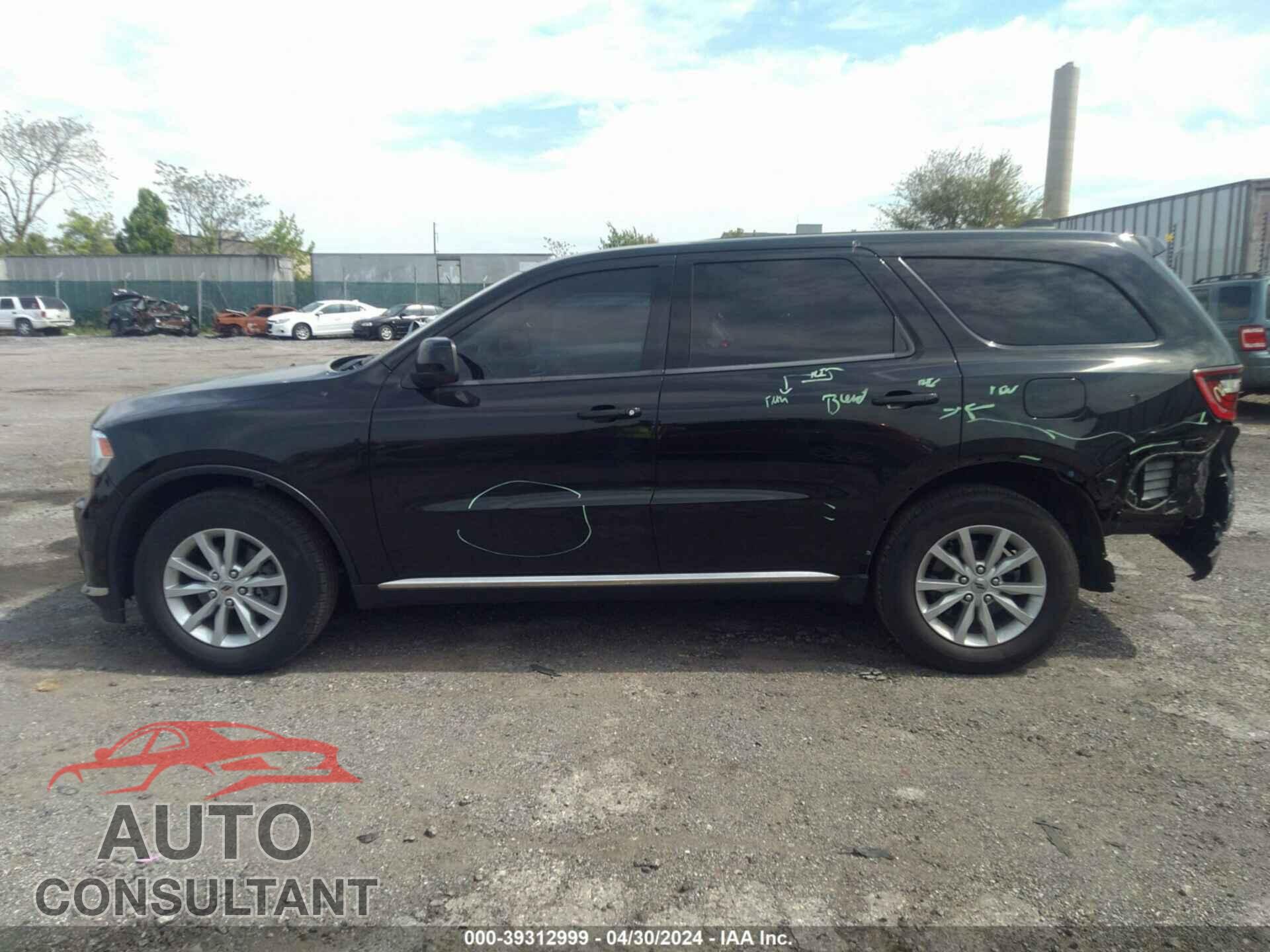 DODGE DURANGO 2020 - 1C4RDJAG1LC309332