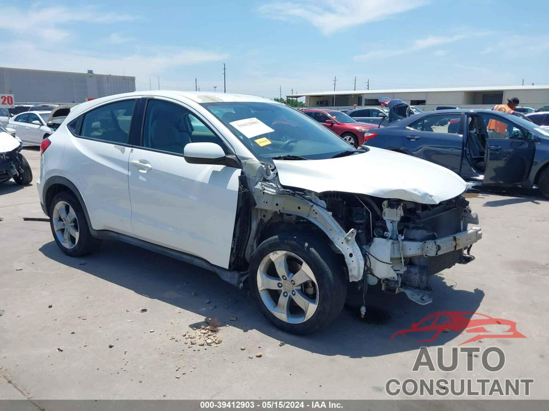 HONDA HR-V 2016 - 3CZRU5H39GM755706