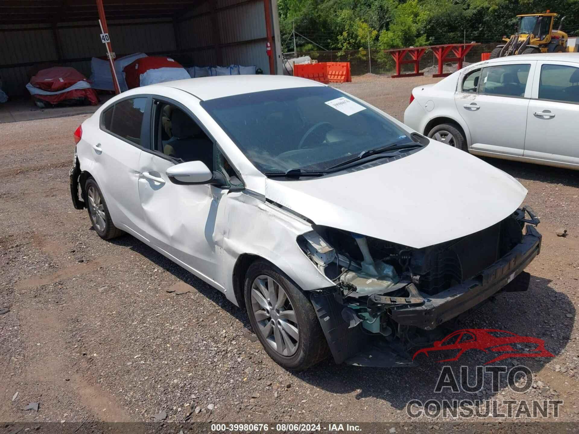 KIA FORTE 2014 - KNAFX4A69E5155833
