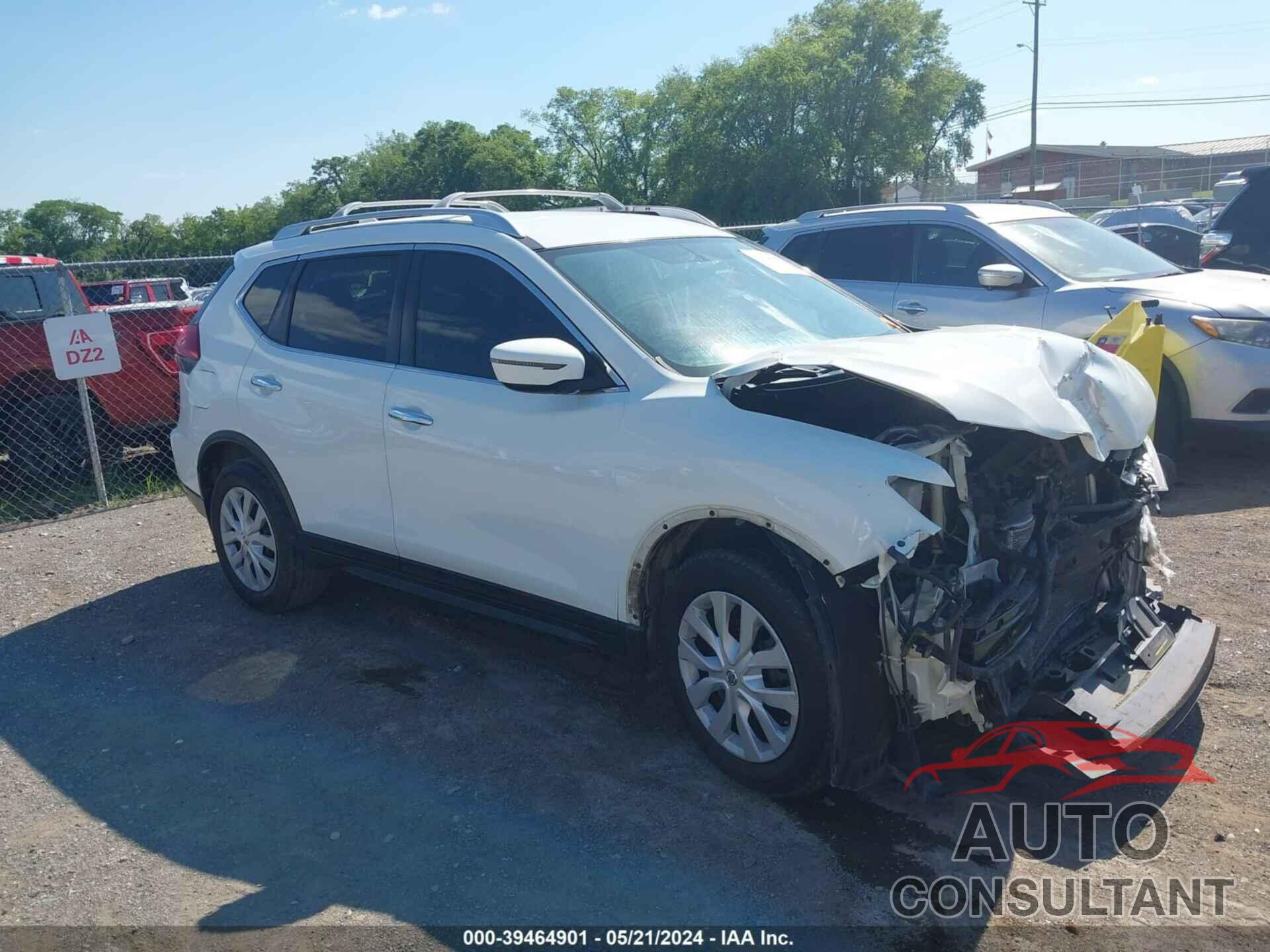 NISSAN ROGUE 2017 - KNMAT2MT1HP507651