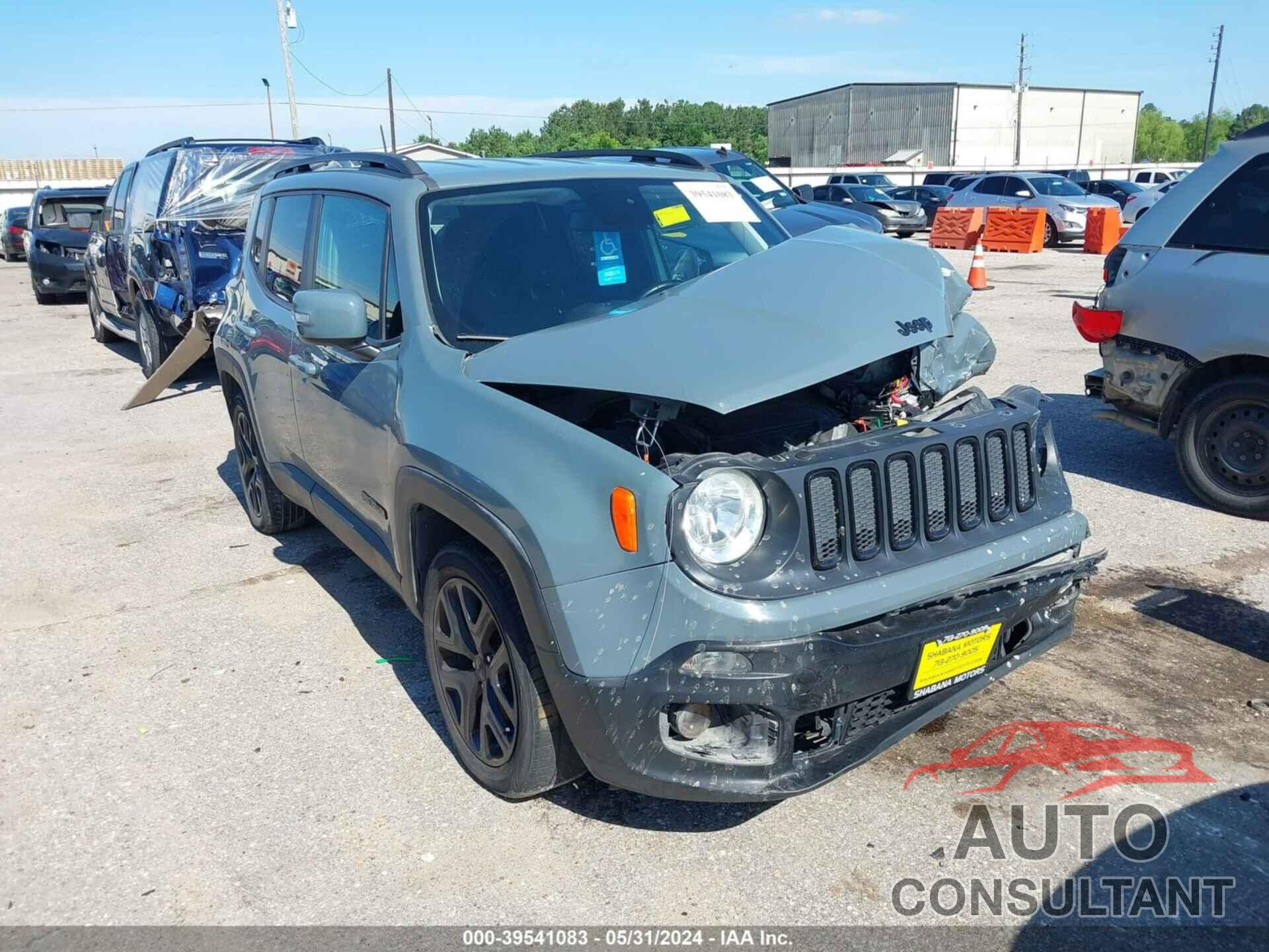 JEEP RENEGADE 2018 - ZACCJABB8JPH69985