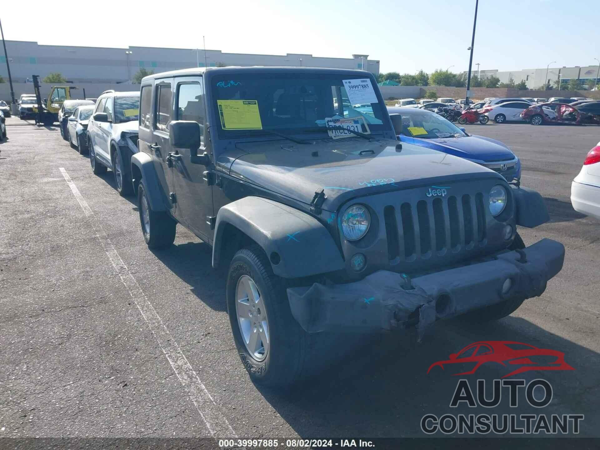 JEEP WRANGLER UNLIMITED 2016 - 1C4BJWDG1GL188651