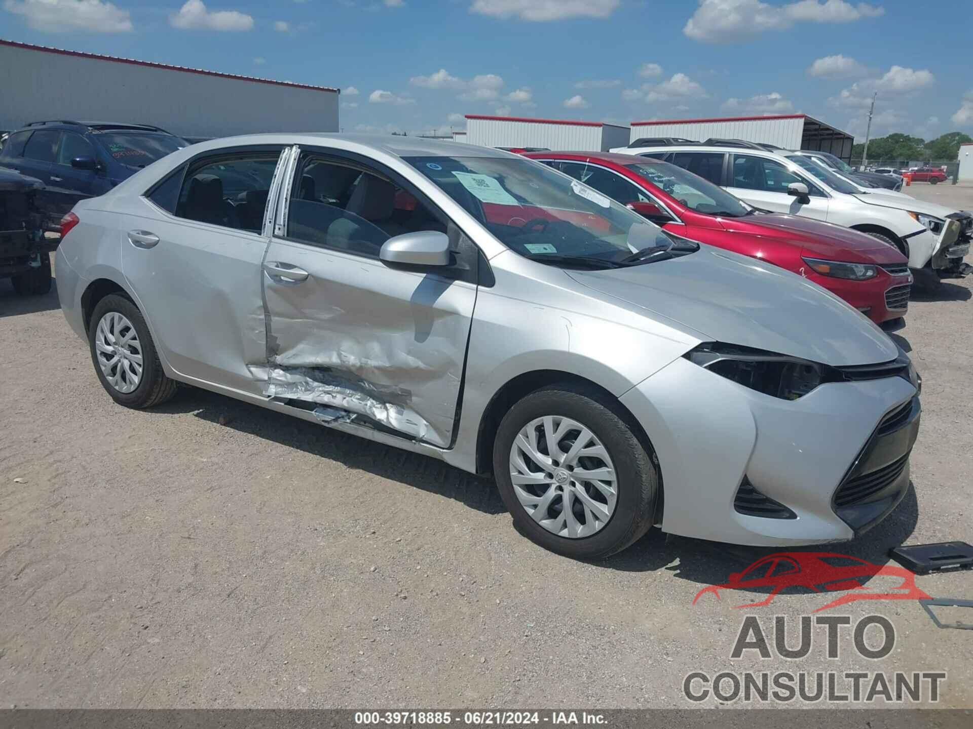 TOYOTA COROLLA 2019 - 5YFBURHE3KP880198