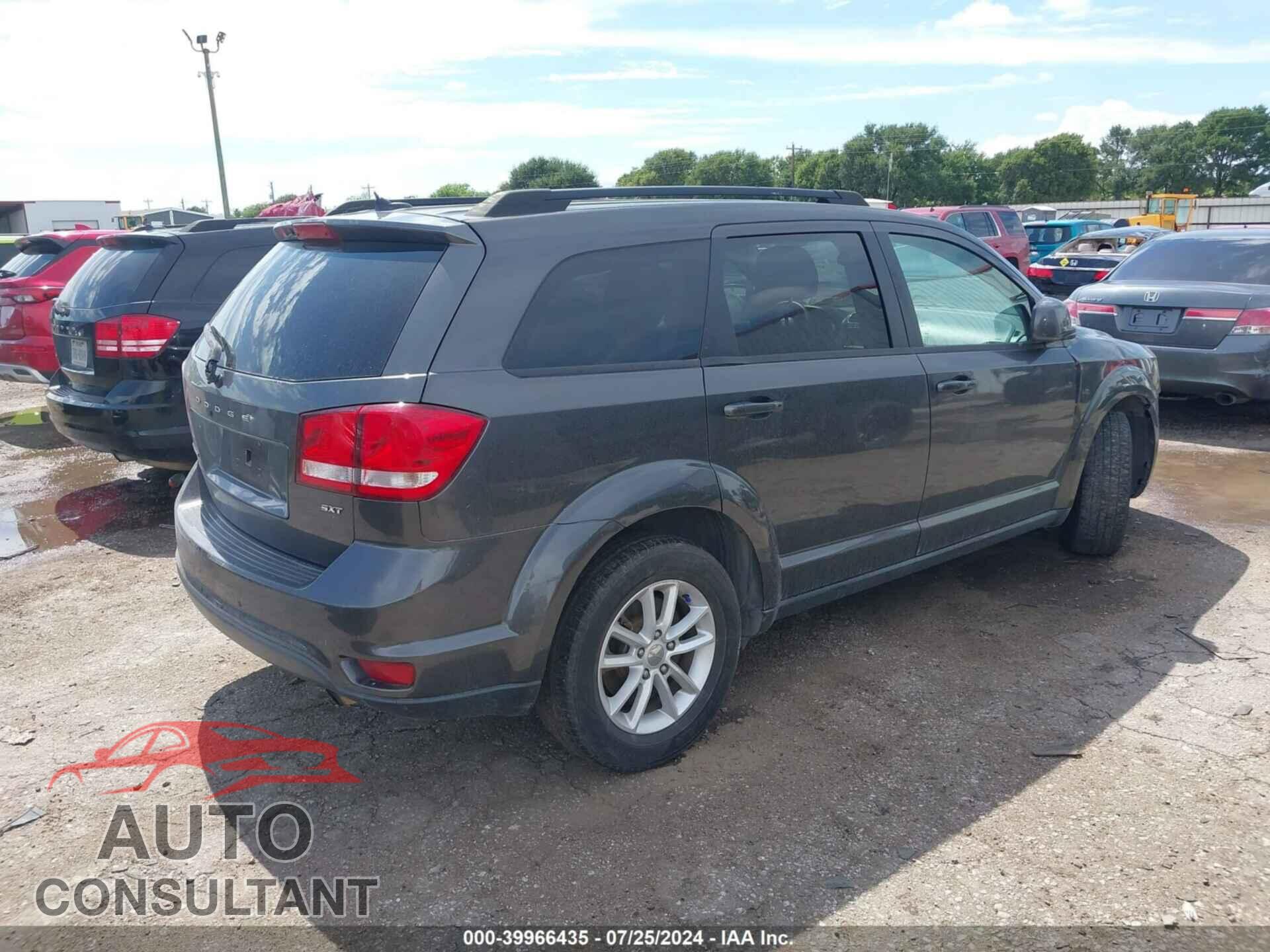 DODGE JOURNEY 2016 - 3C4PDCBB6GT139727
