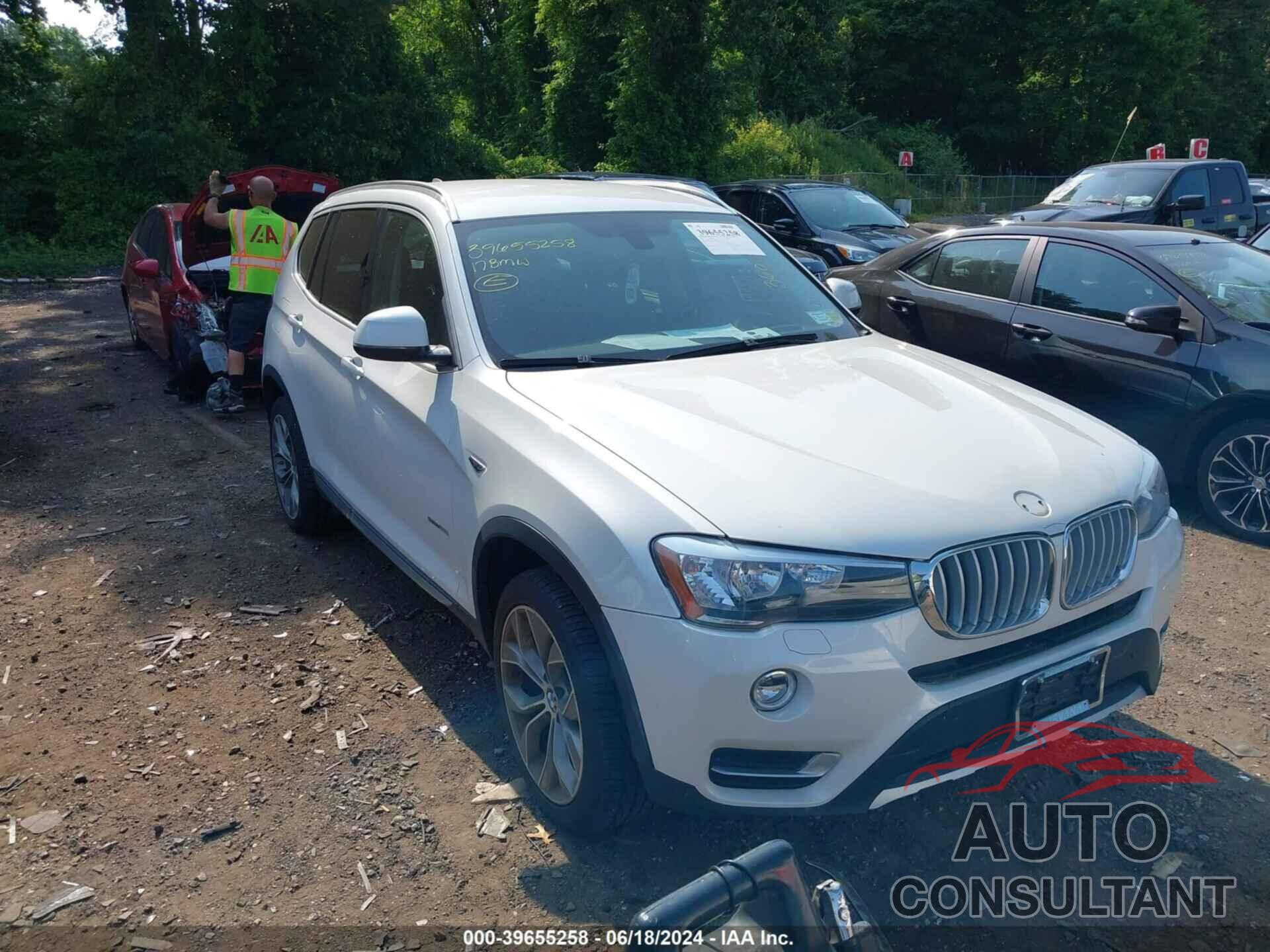 BMW X3 2017 - 5UXWZ7C50H0V86189