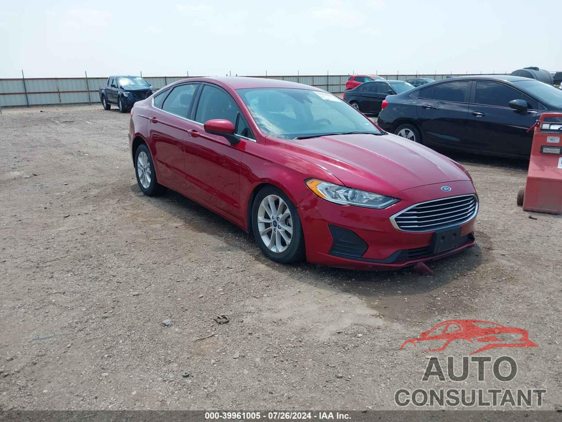 FORD FUSION 2019 - 3FA6P0HD1KR250921