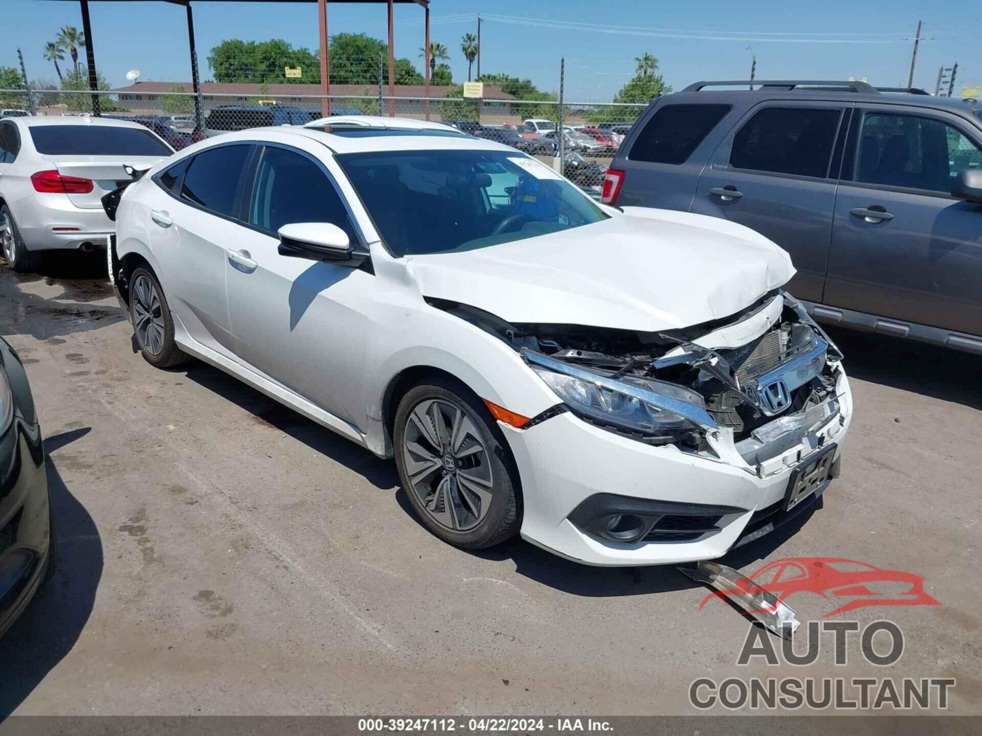 HONDA CIVIC 2017 - 19XFC1F34HE206708