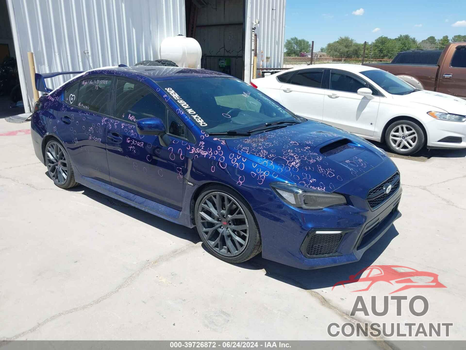 SUBARU WRX 2020 - JF1VA1A66L9825056