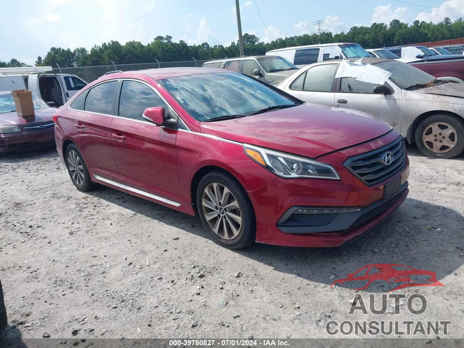 HYUNDAI SONATA 2016 - 5NPE34AF7GH310814