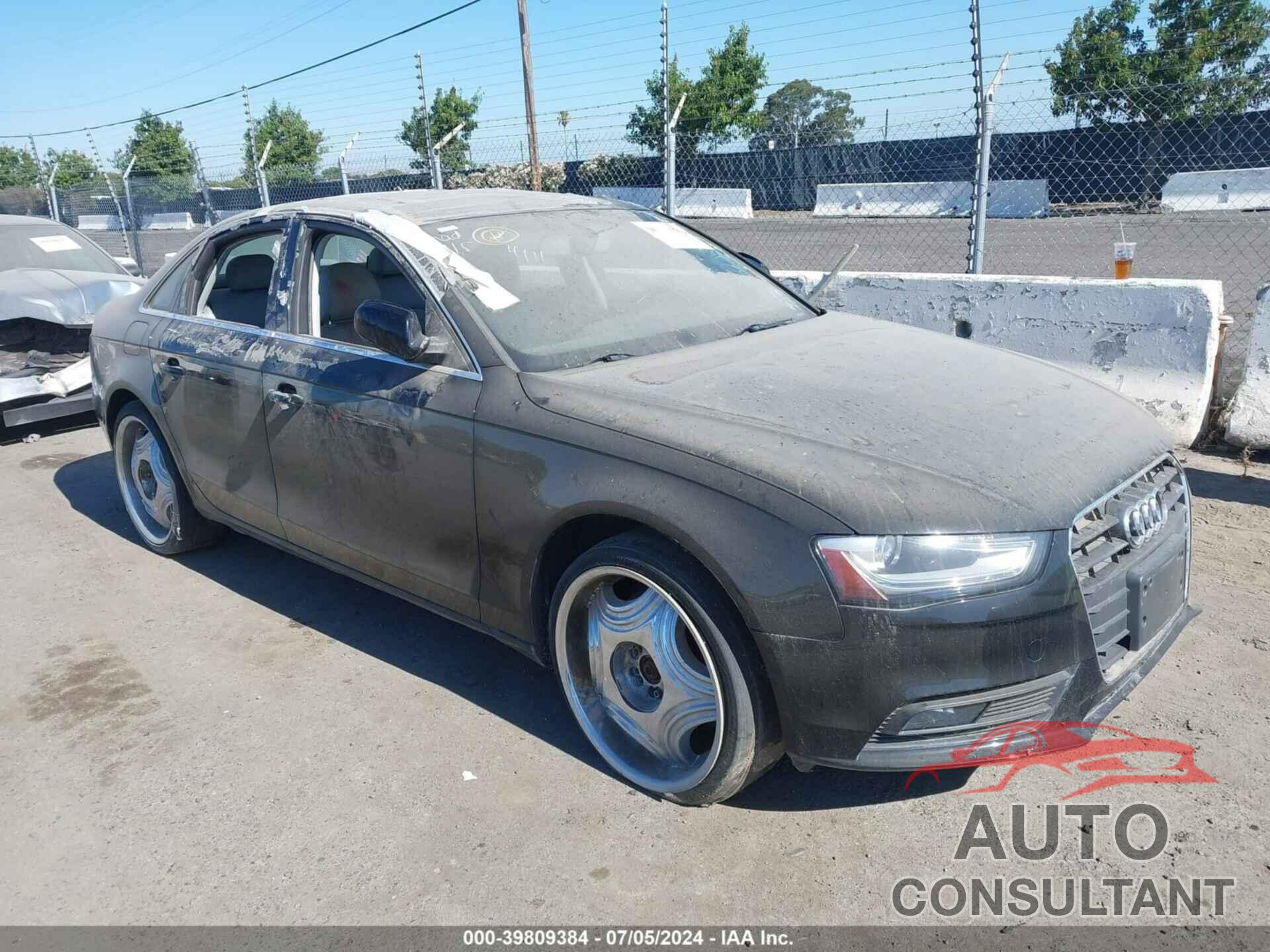 AUDI A4 2013 - WAUAFAFL6DN029177