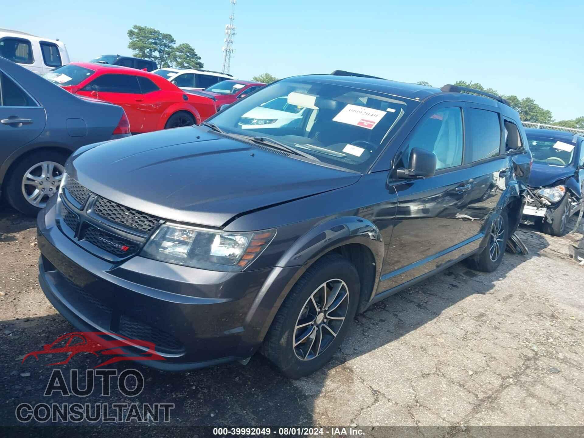 DODGE JOURNEY 2017 - 3C4PDCAB3HT599656