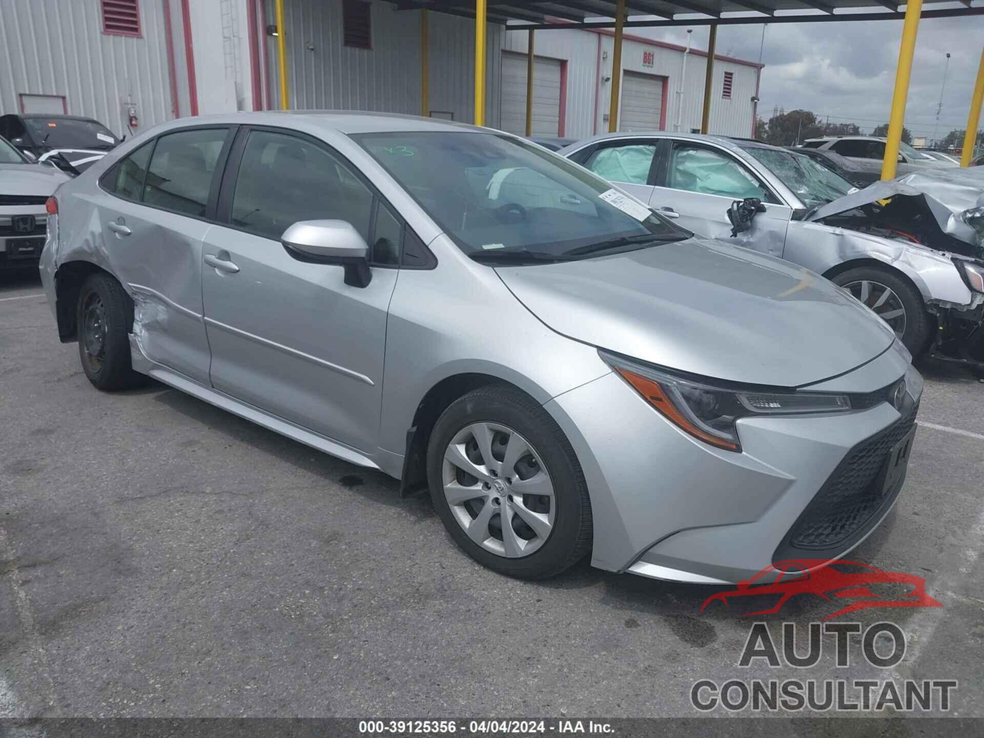TOYOTA COROLLA 2021 - JTDEPMAE0MJ165730