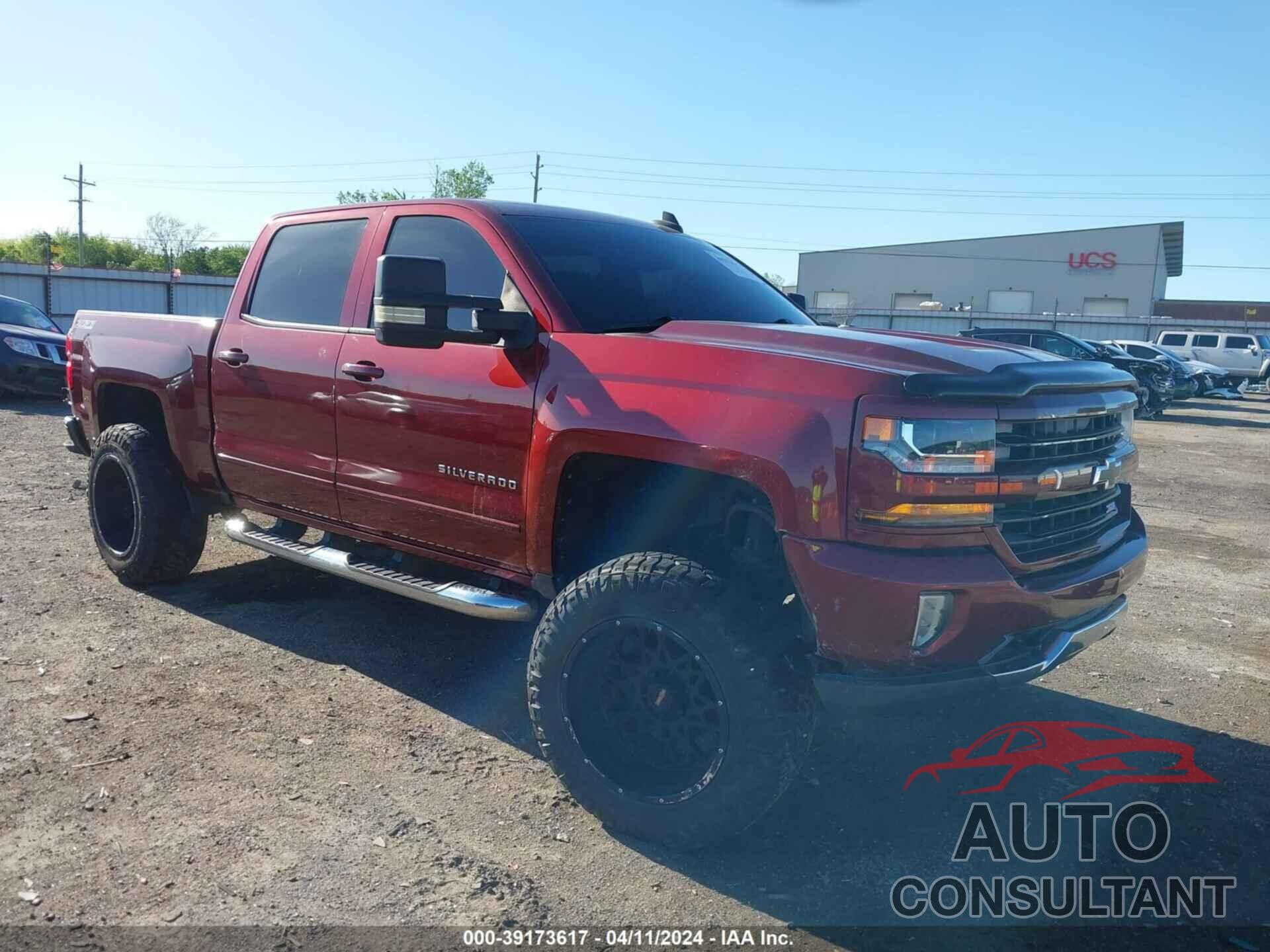 CHEVROLET SILVERADO 1500 2016 - 3GCUKREH3GG192342