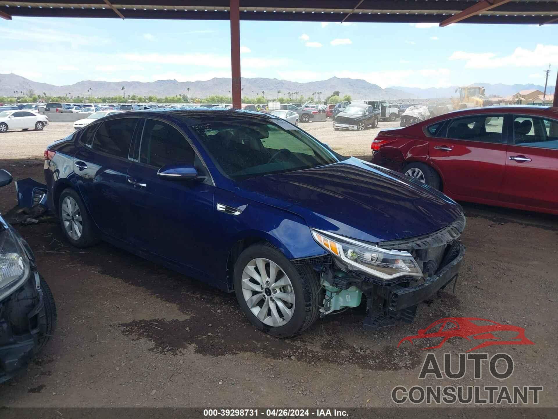 KIA OPTIMA 2018 - 5XXGT4L31JG241326