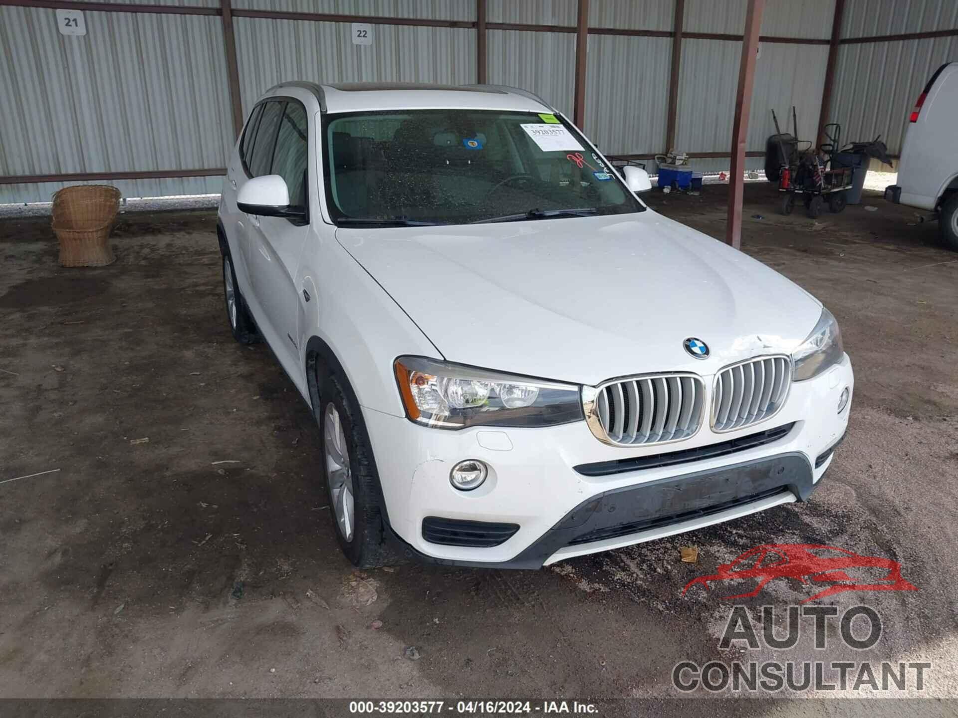 BMW X3 2017 - 5UXWZ7C3XH0V89289