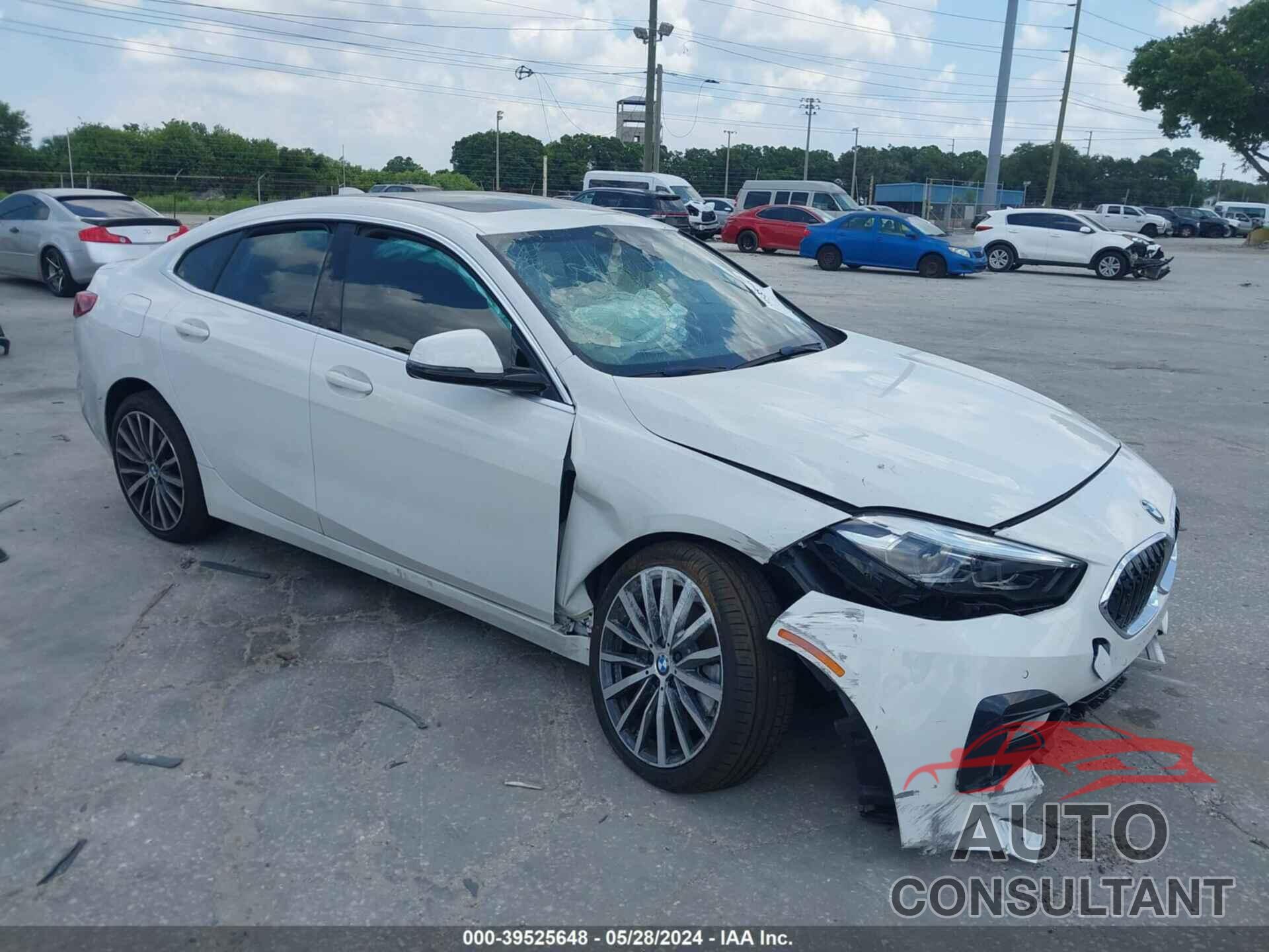 BMW 228I GRAN COUPE 2021 - WBA53AK06M7H68773