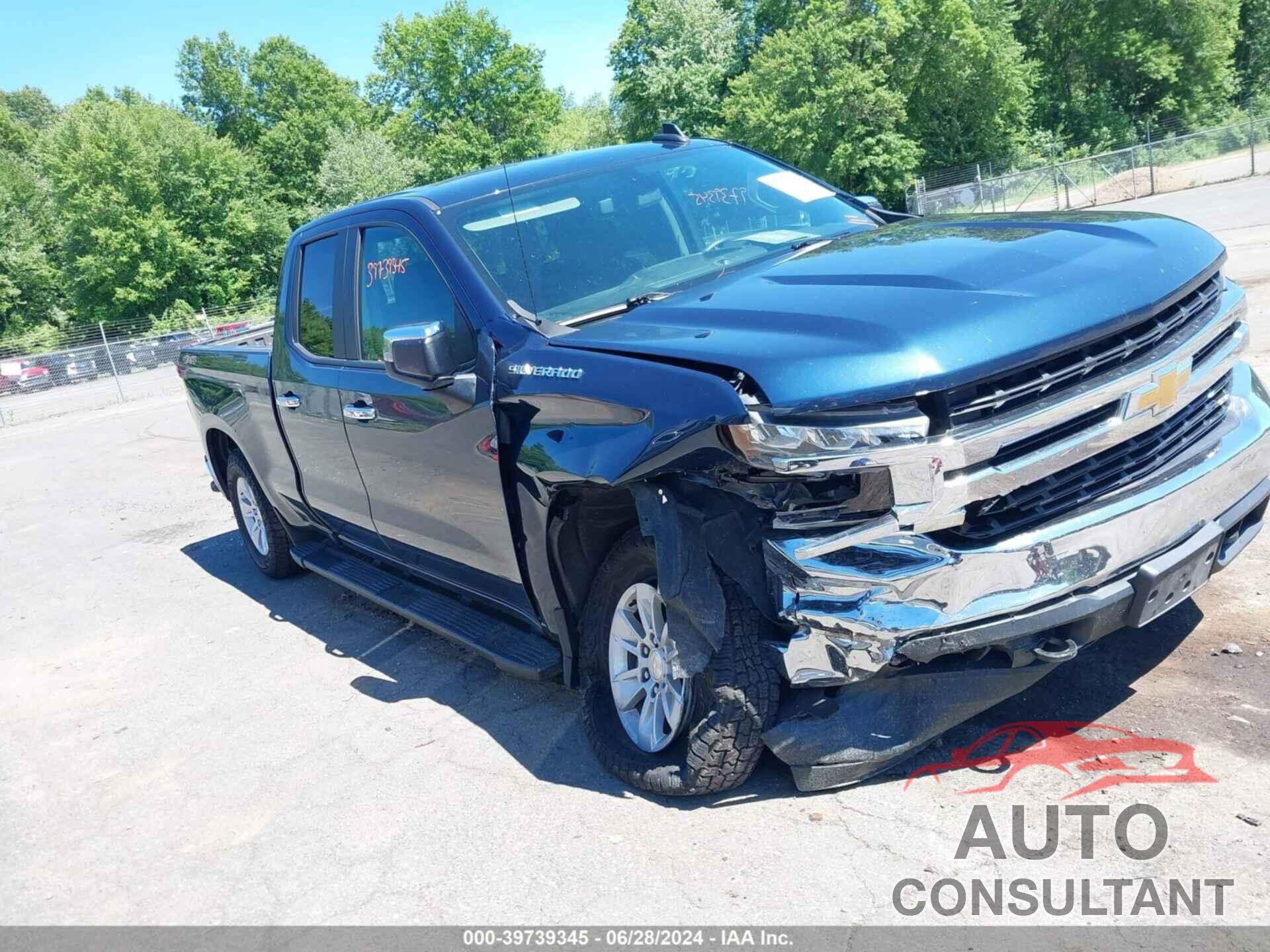 CHEVROLET SILVERADO 1500 2020 - 1GCRYDED2LZ169813