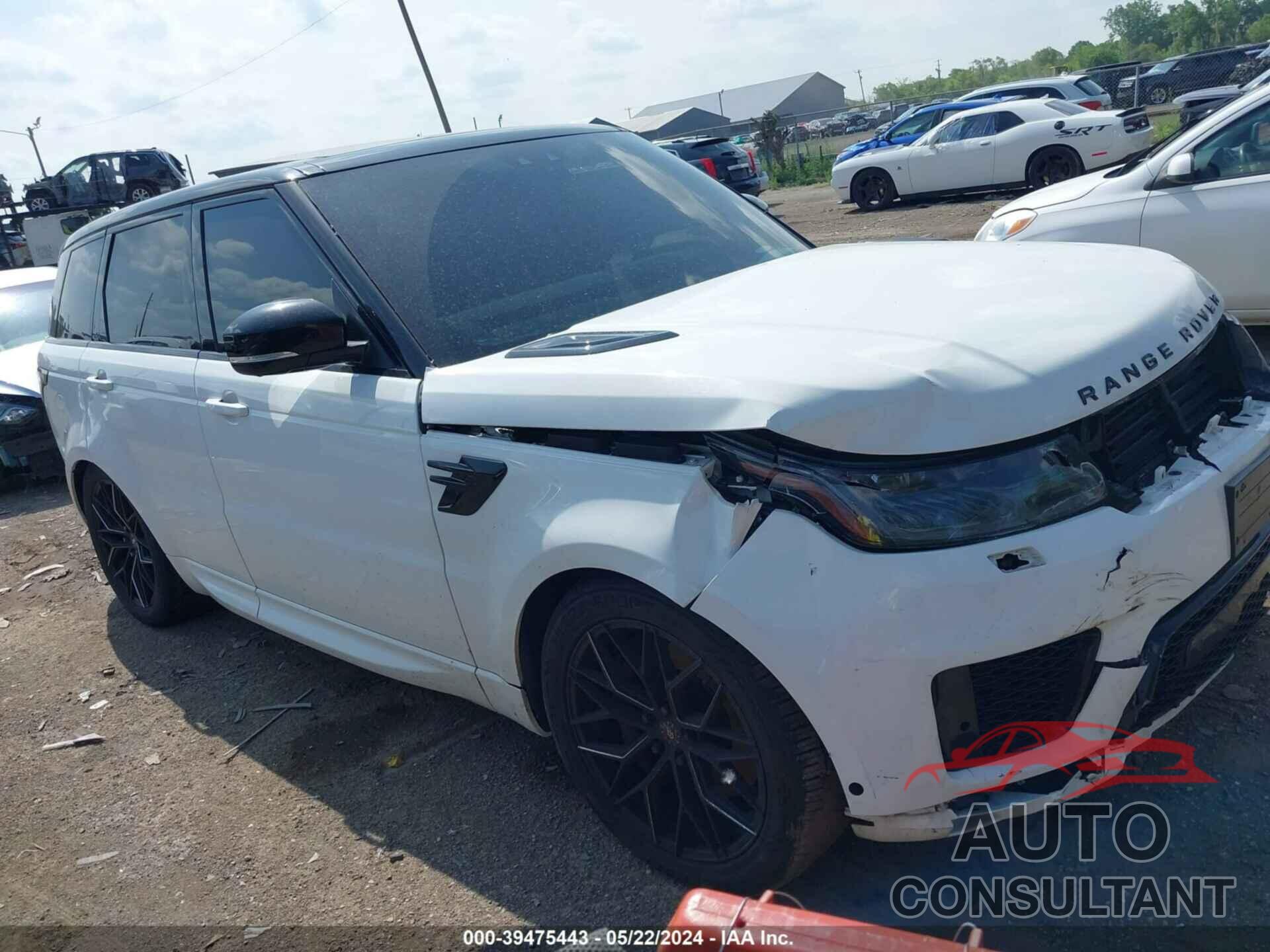 LAND ROVER RANGE ROVER SPORT 2018 - SALWR2RE4JA812545