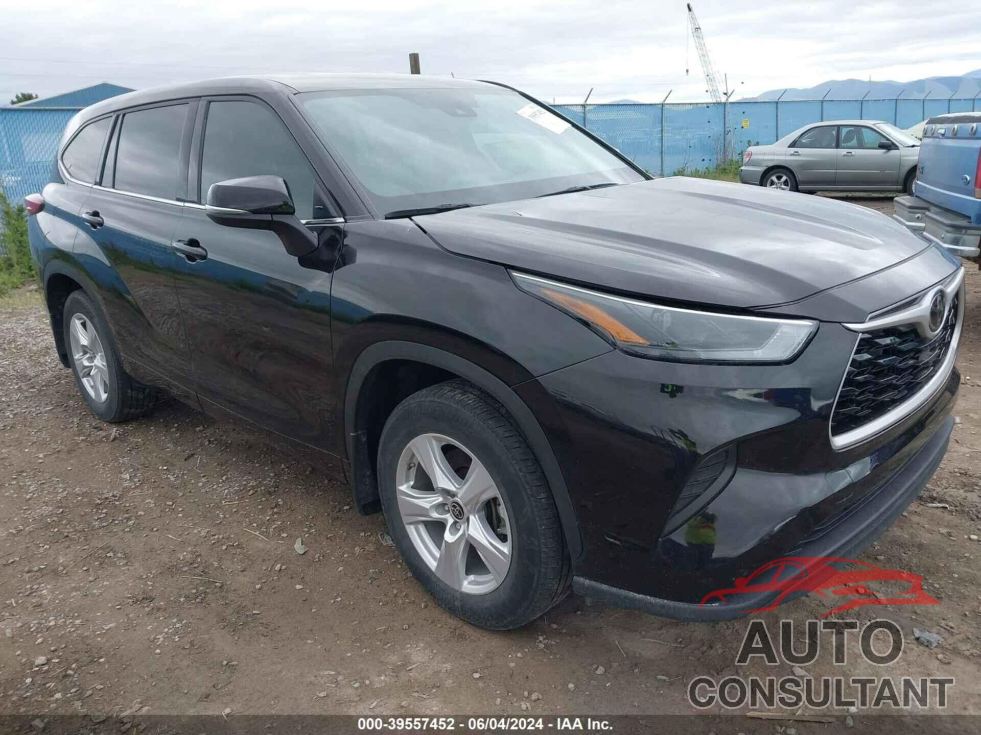 TOYOTA HIGHLANDER 2022 - 5TDCZRBH1NS253777