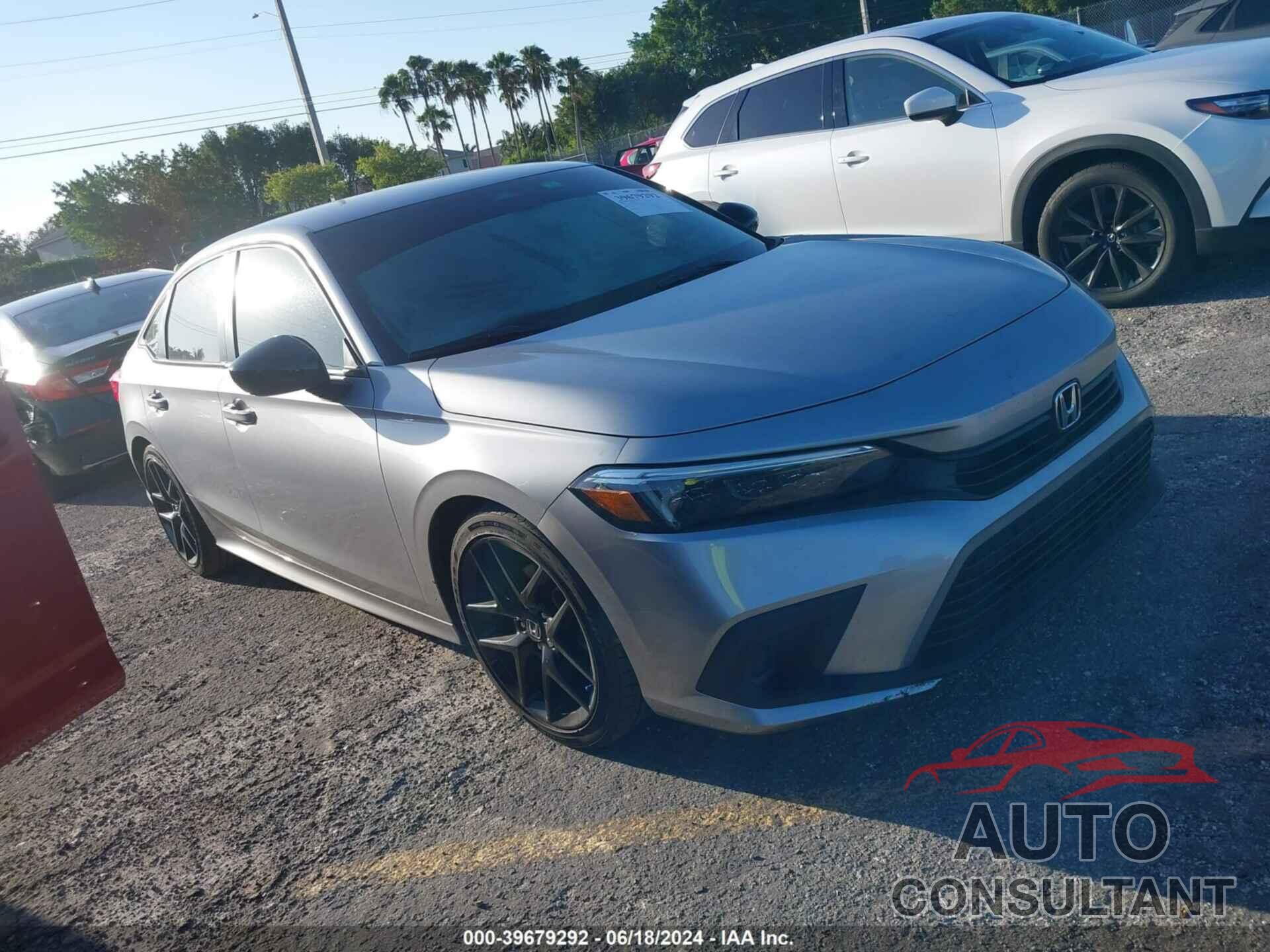 HONDA CIVIC 2022 - 2HGFE2F53NH594629
