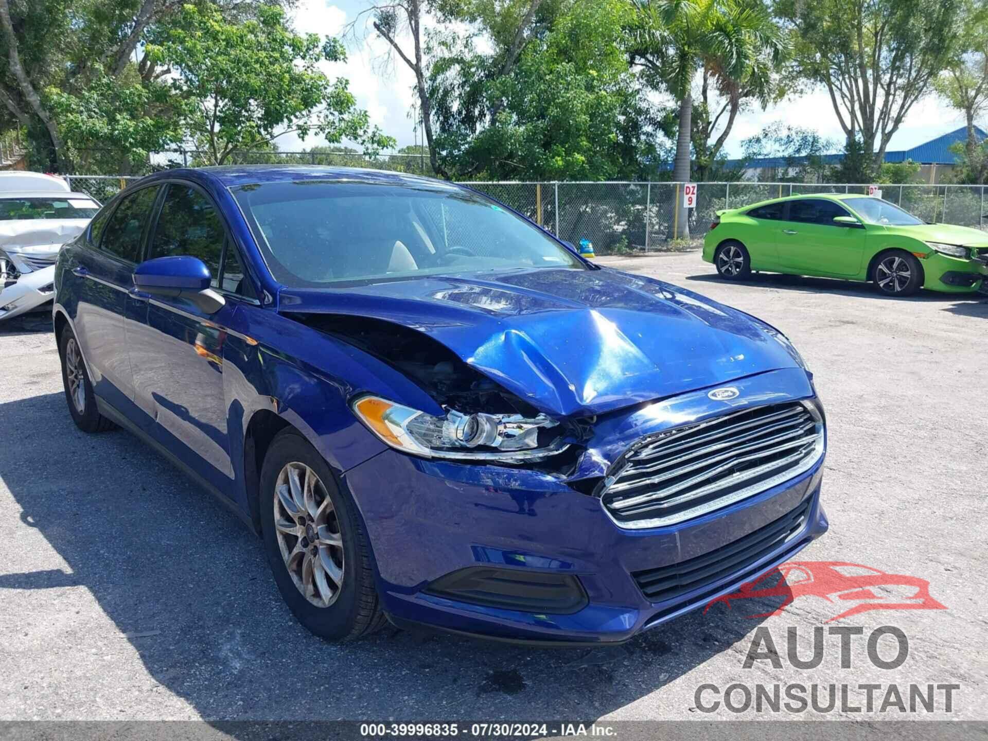 FORD FUSION 2016 - 3FA6P0G75GR376508