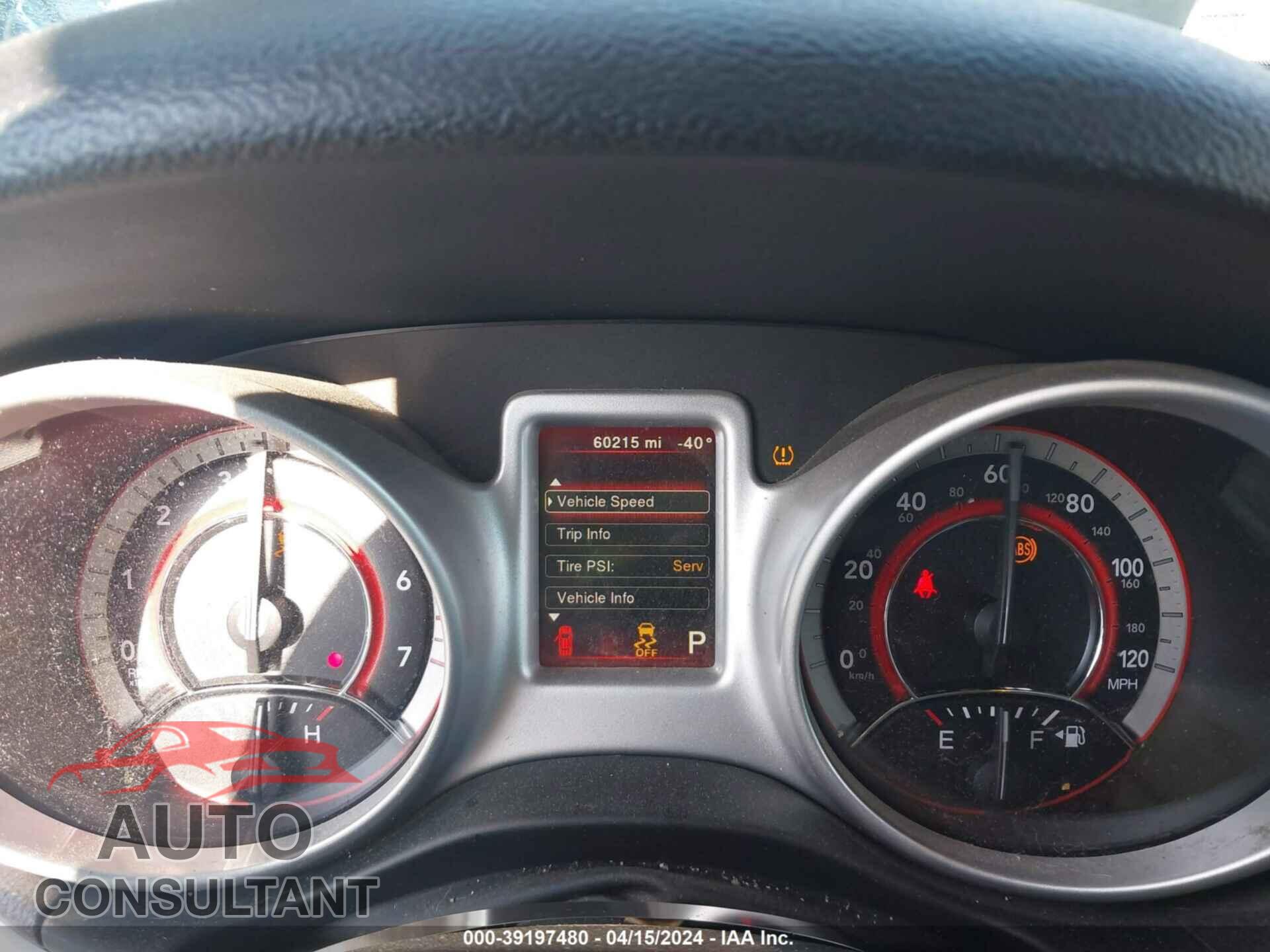 DODGE JOURNEY 2020 - 3C4PDCAB0LT264363