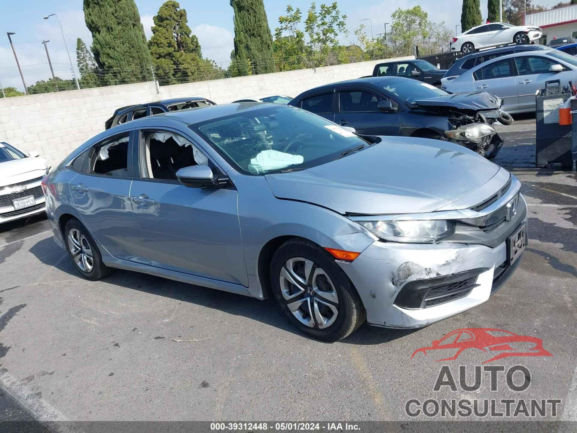 HONDA CIVIC 2018 - 2HGFC2F56JH521223