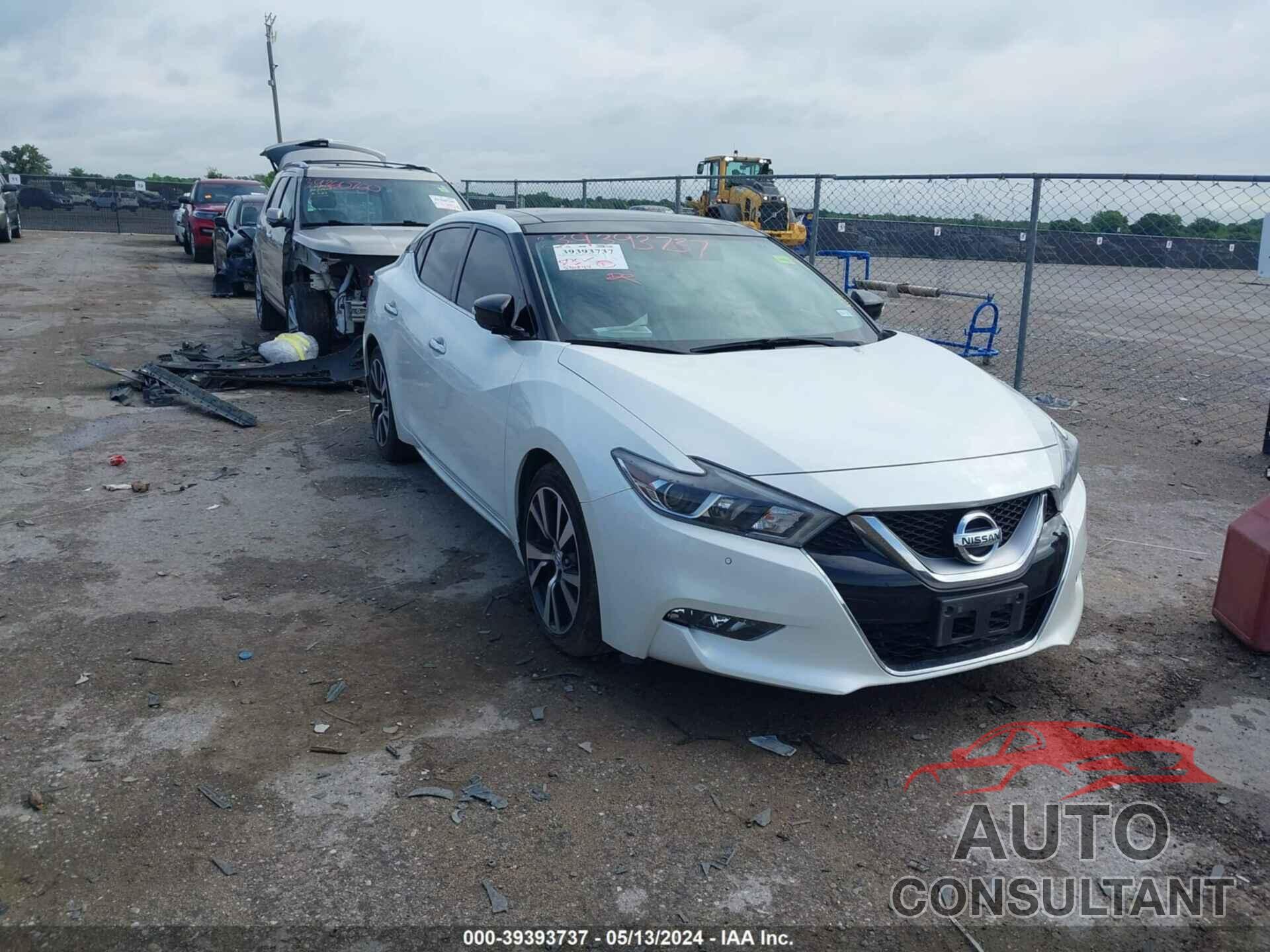 NISSAN MAXIMA 2017 - 1N4AA6AP0HC384068