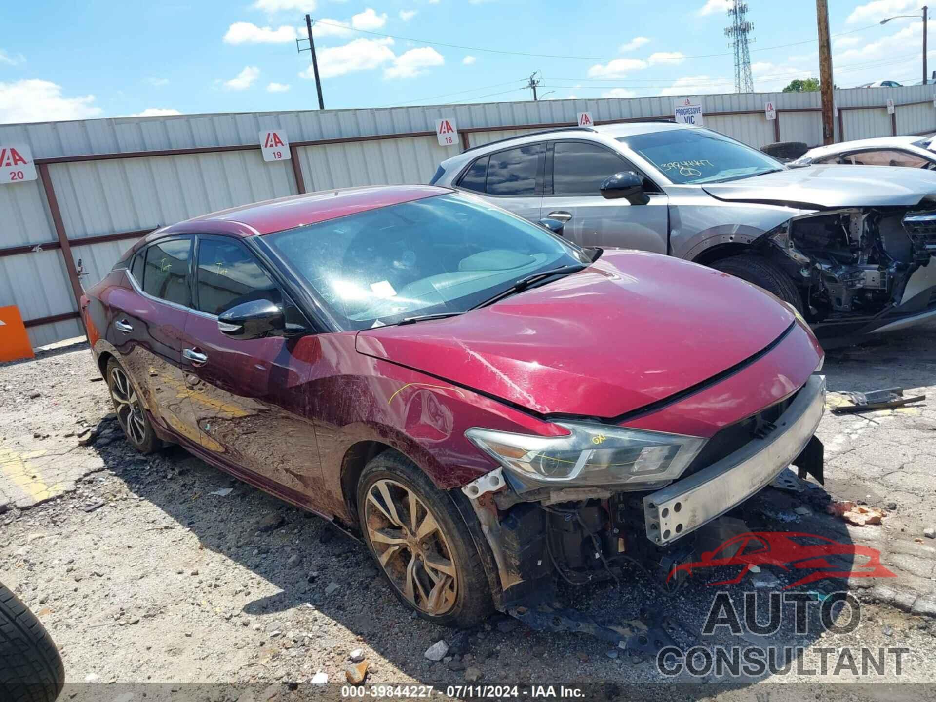 NISSAN MAXIMA 2018 - 1N4AA6AP2JC368749