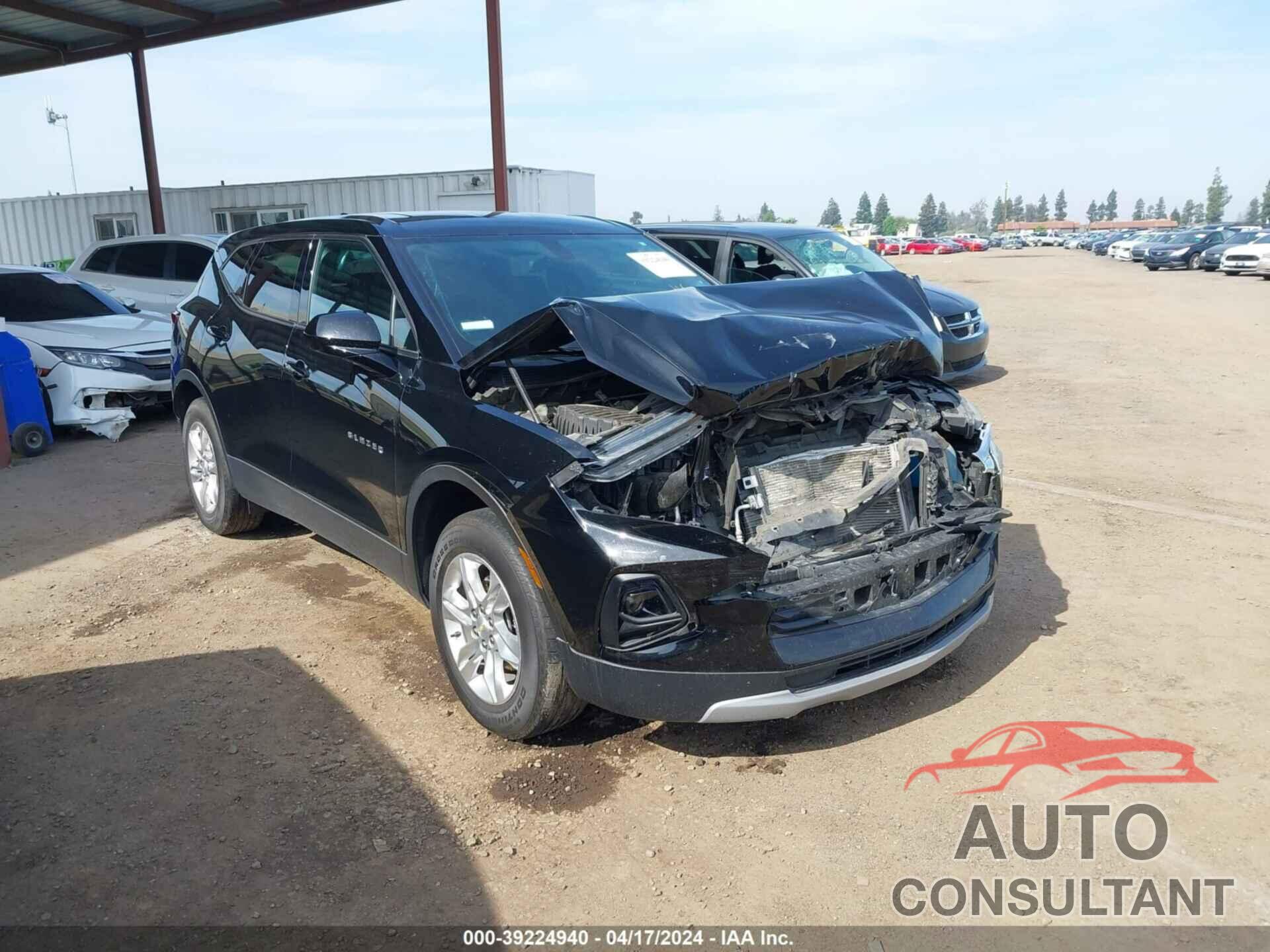 CHEVROLET BLAZER 2021 - 3GNKBBRA0MS578373