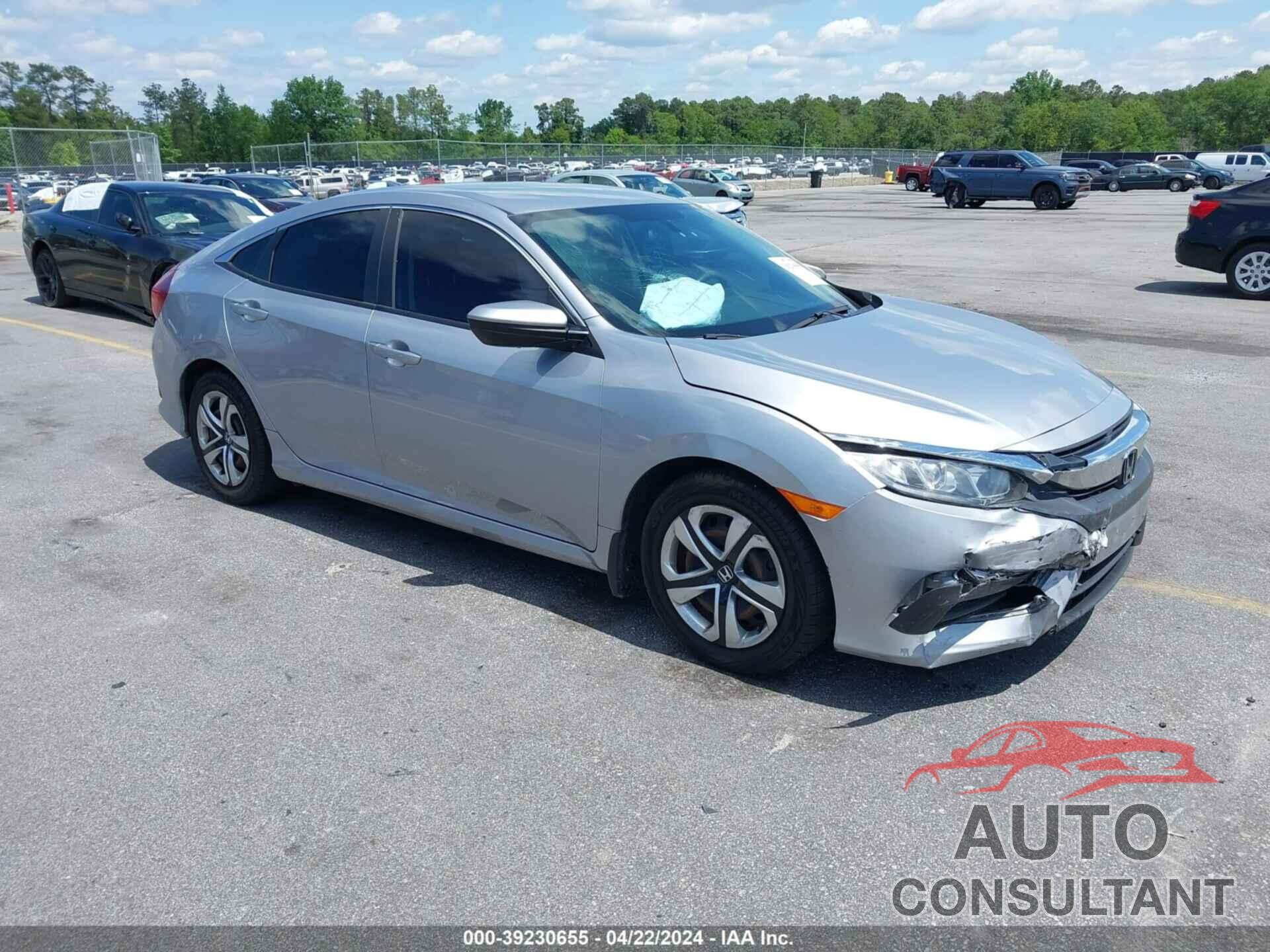 HONDA CIVIC SEDAN 2016 - 2HGFC2F52GH040197