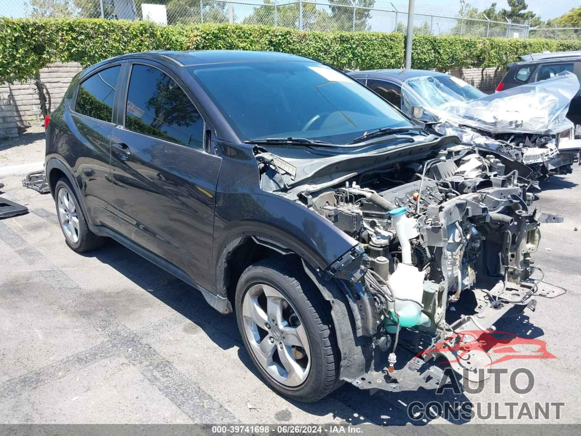 HONDA HR-V 2016 - 3CZRU5H35GM720838