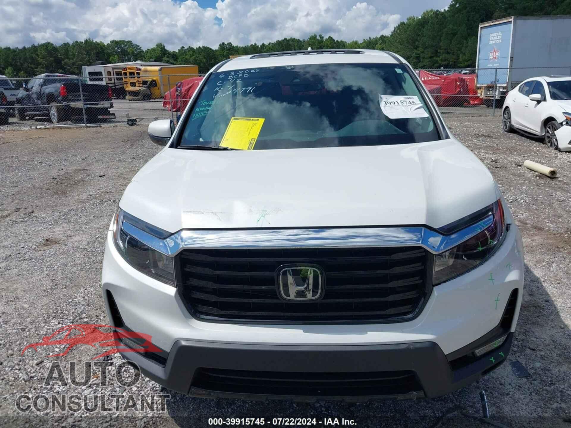 HONDA RIDGELINE 2023 - 5FPYK3F72PB024791