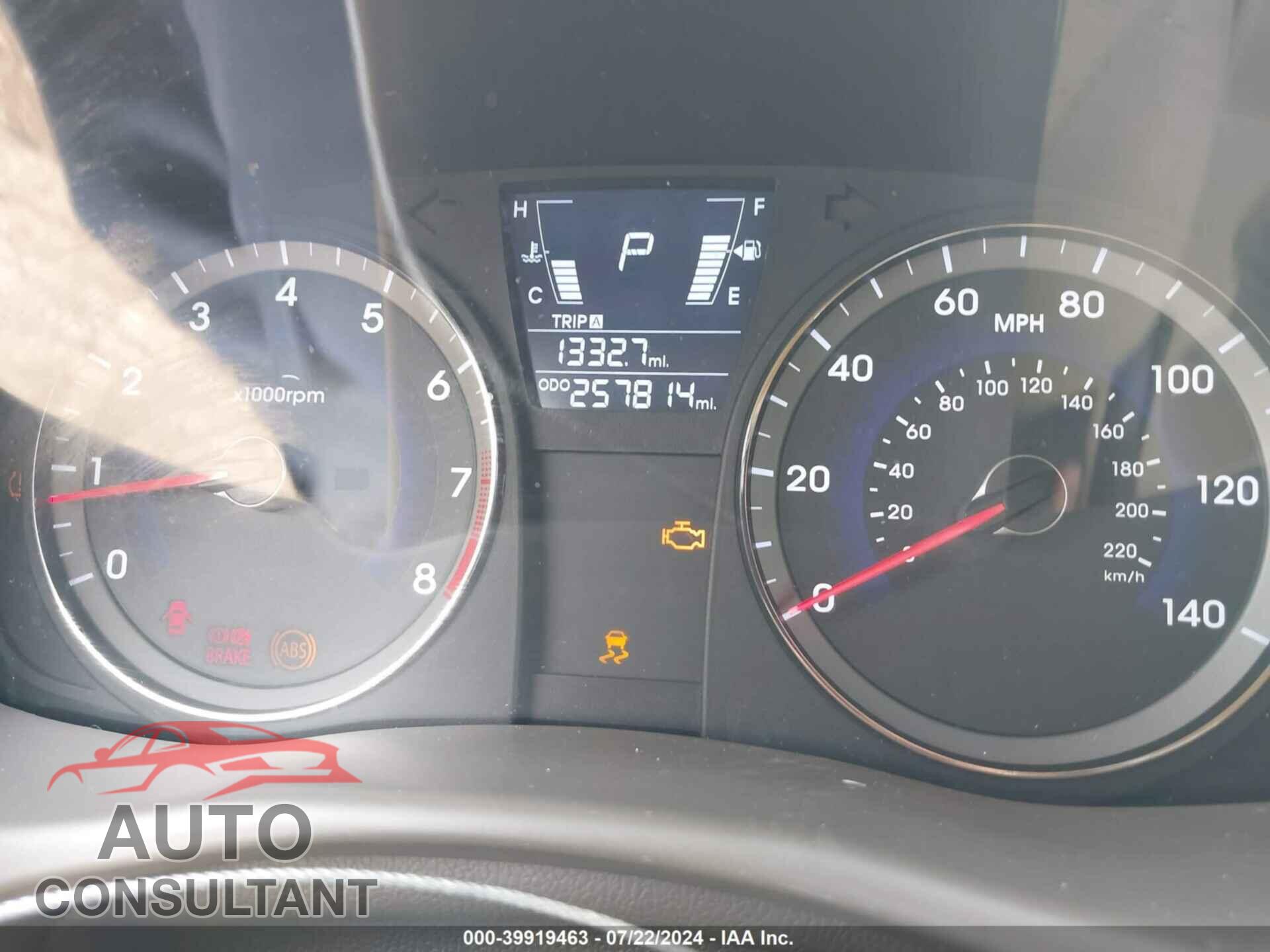 HYUNDAI ACCENT 2012 - KMHCU4AE7CU056254