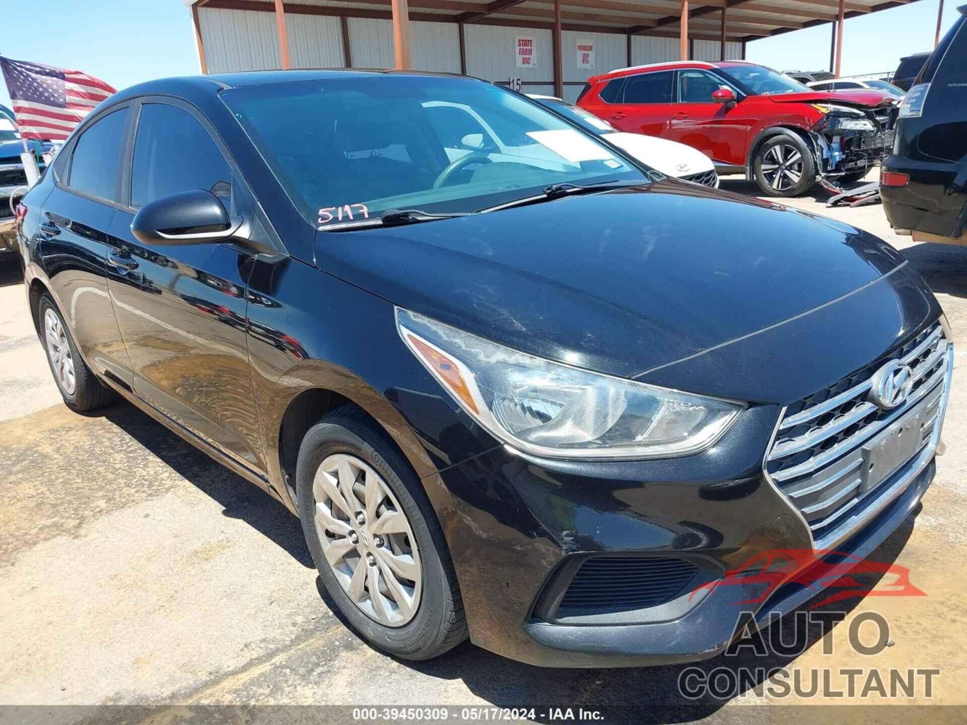 HYUNDAI ACCENT 2019 - 3KPC24A35KE040415