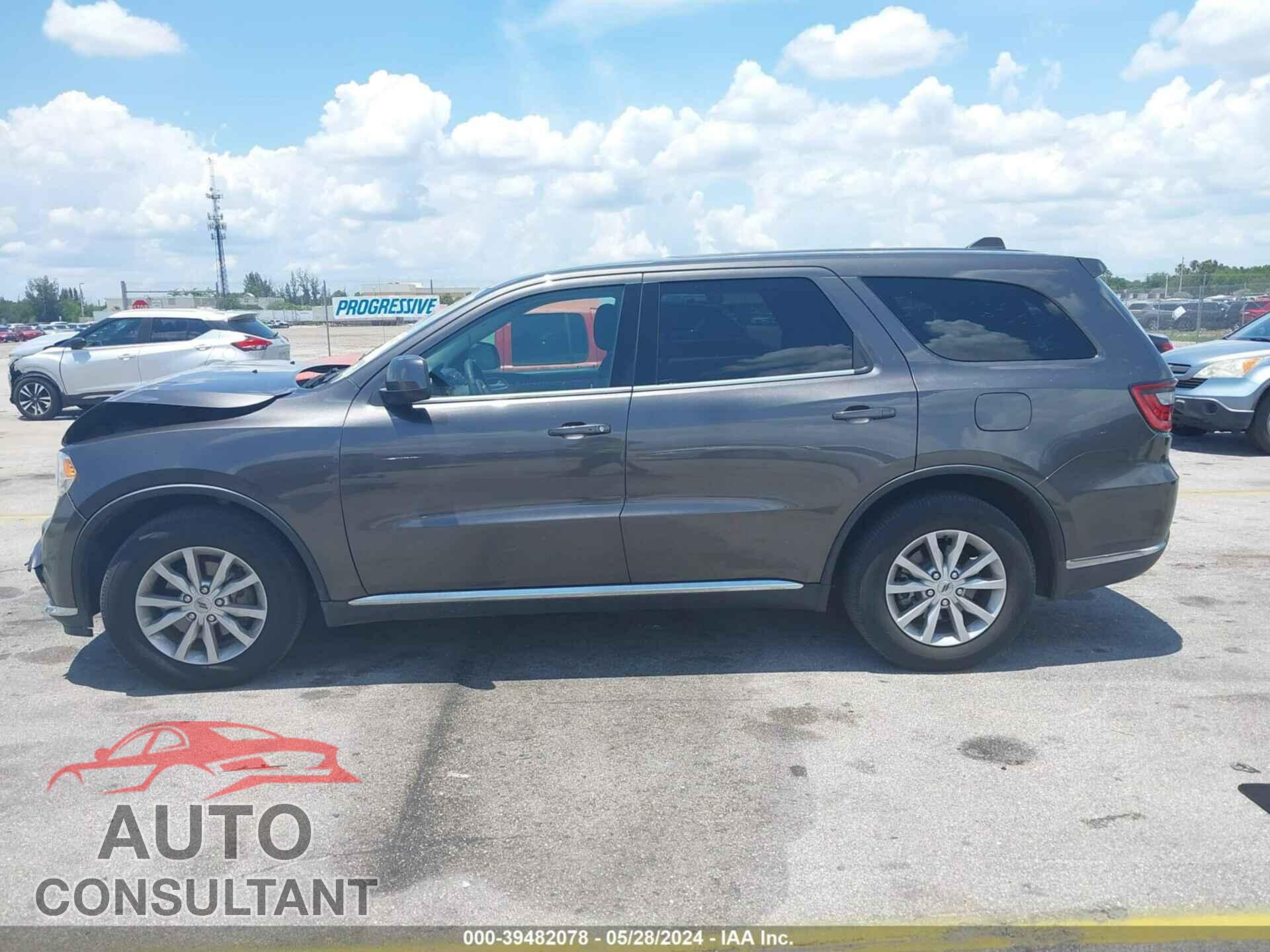 DODGE DURANGO 2019 - 1C4RDHAG4KC604450