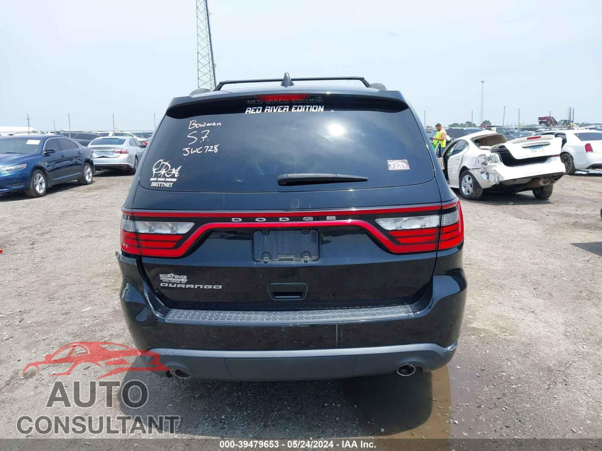 DODGE DURANGO 2017 - 1C4RDHAG0HC650981